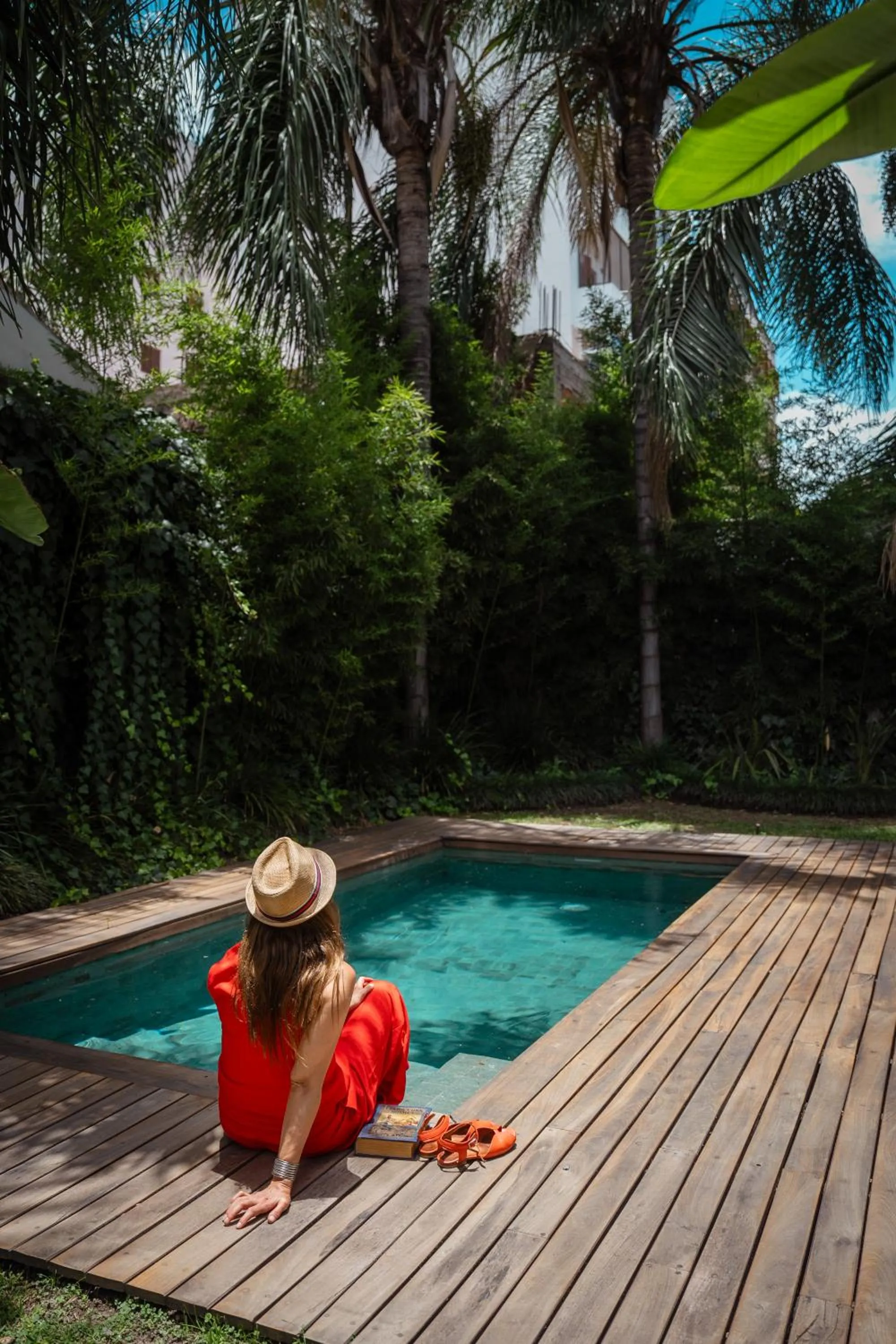 Garden view in Villa Vicuña Salta Hotel Boutique