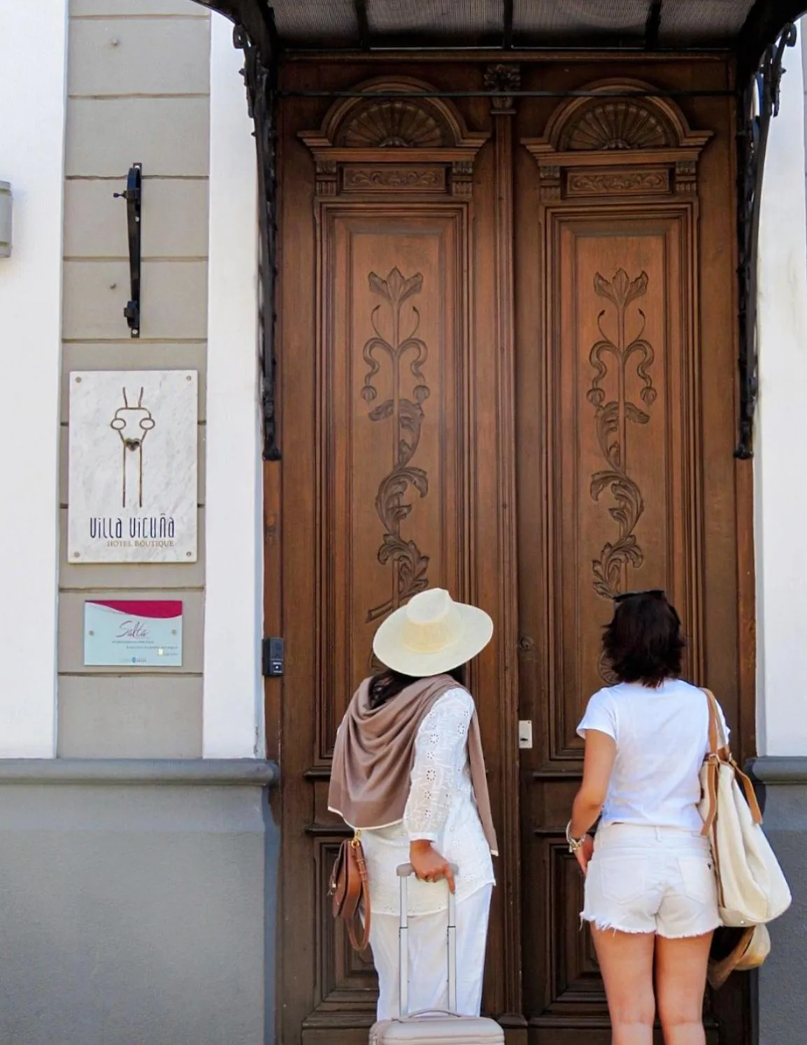 Facade/entrance in Villa Vicuña Salta Hotel Boutique