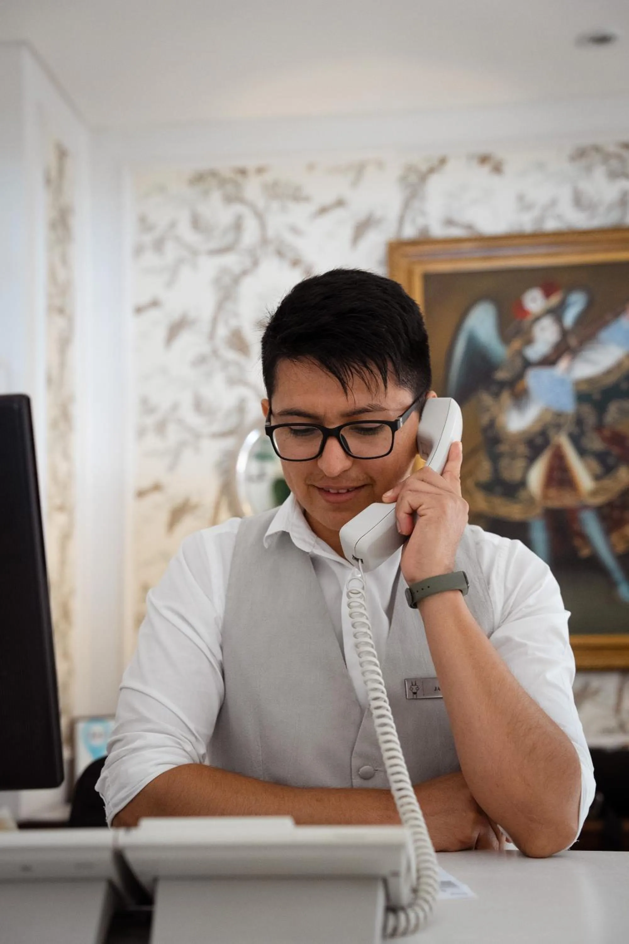 Lobby or reception in Villa Vicuña Salta Hotel Boutique