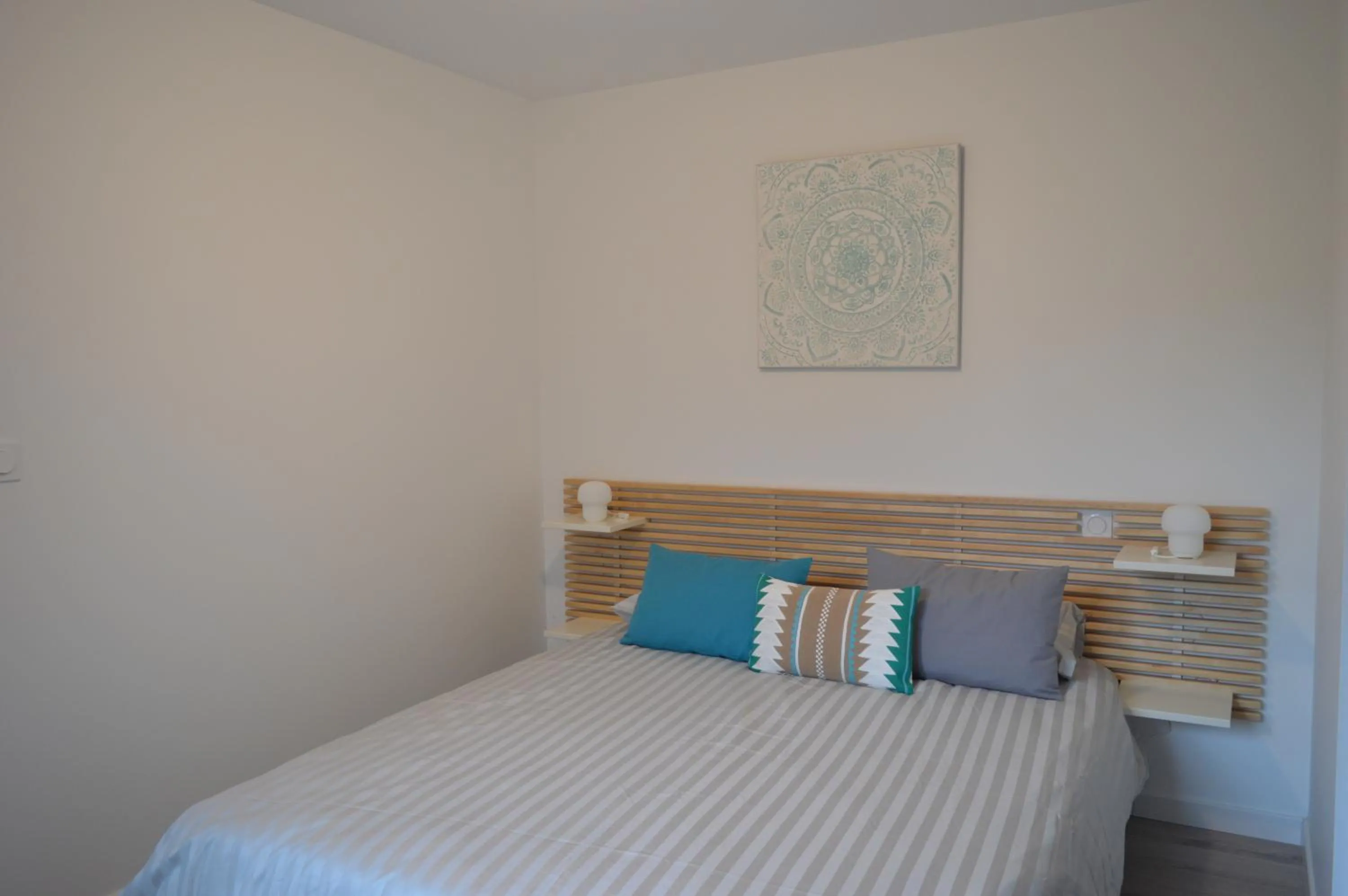 Bed in Villa Uhaïna Hossegor