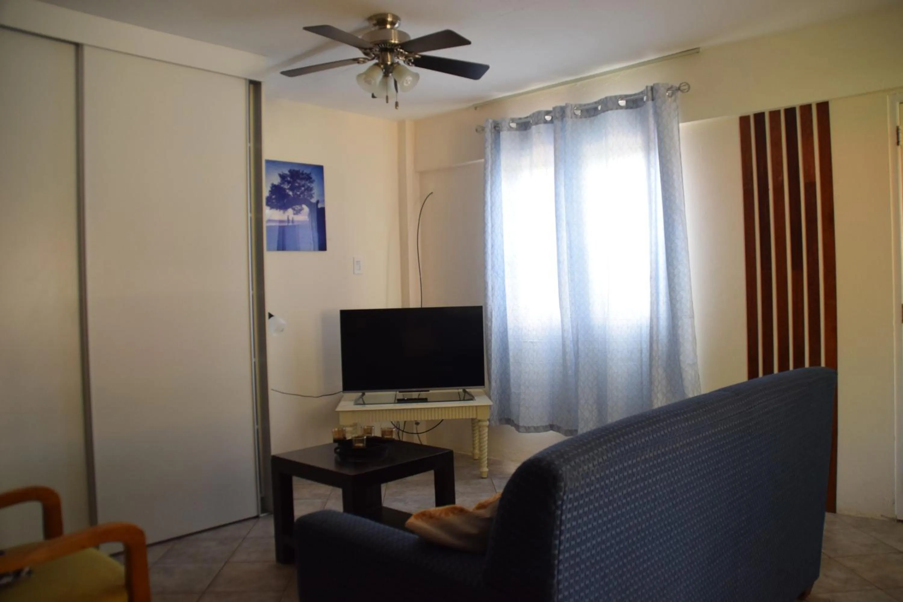 Seating area in La Felicidad Aruba