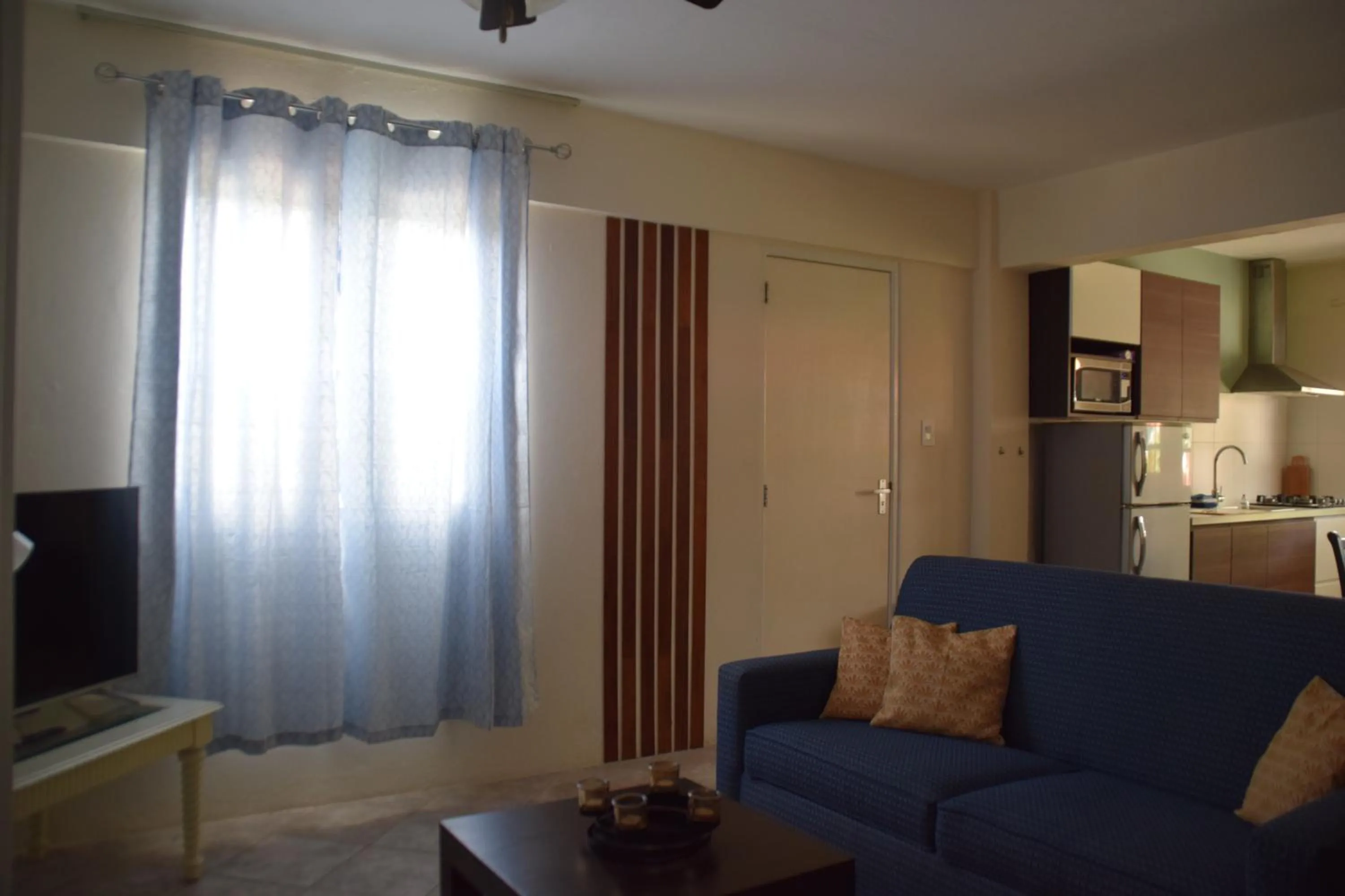 Seating area in La Felicidad Aruba