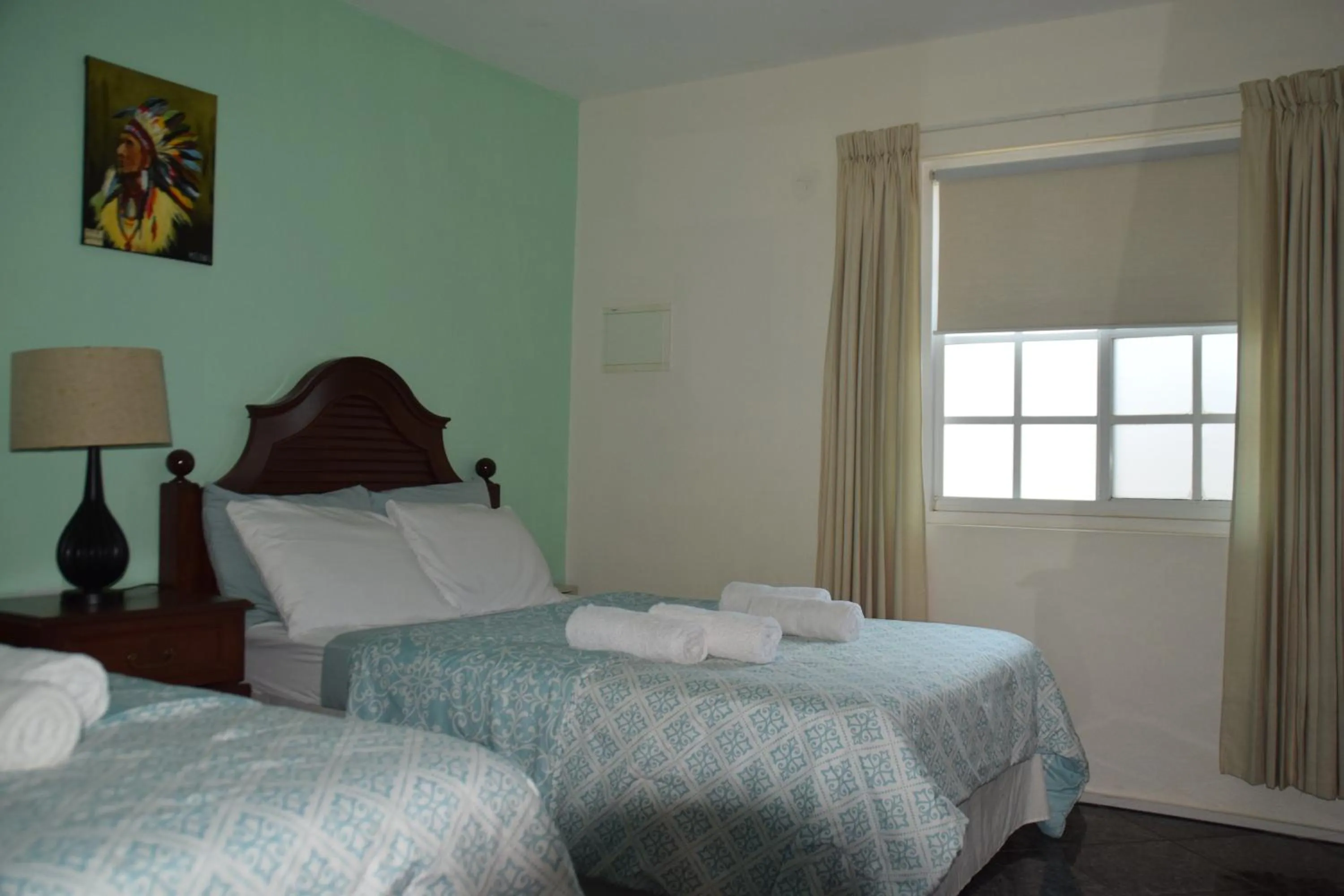 Bed in La Felicidad Aruba