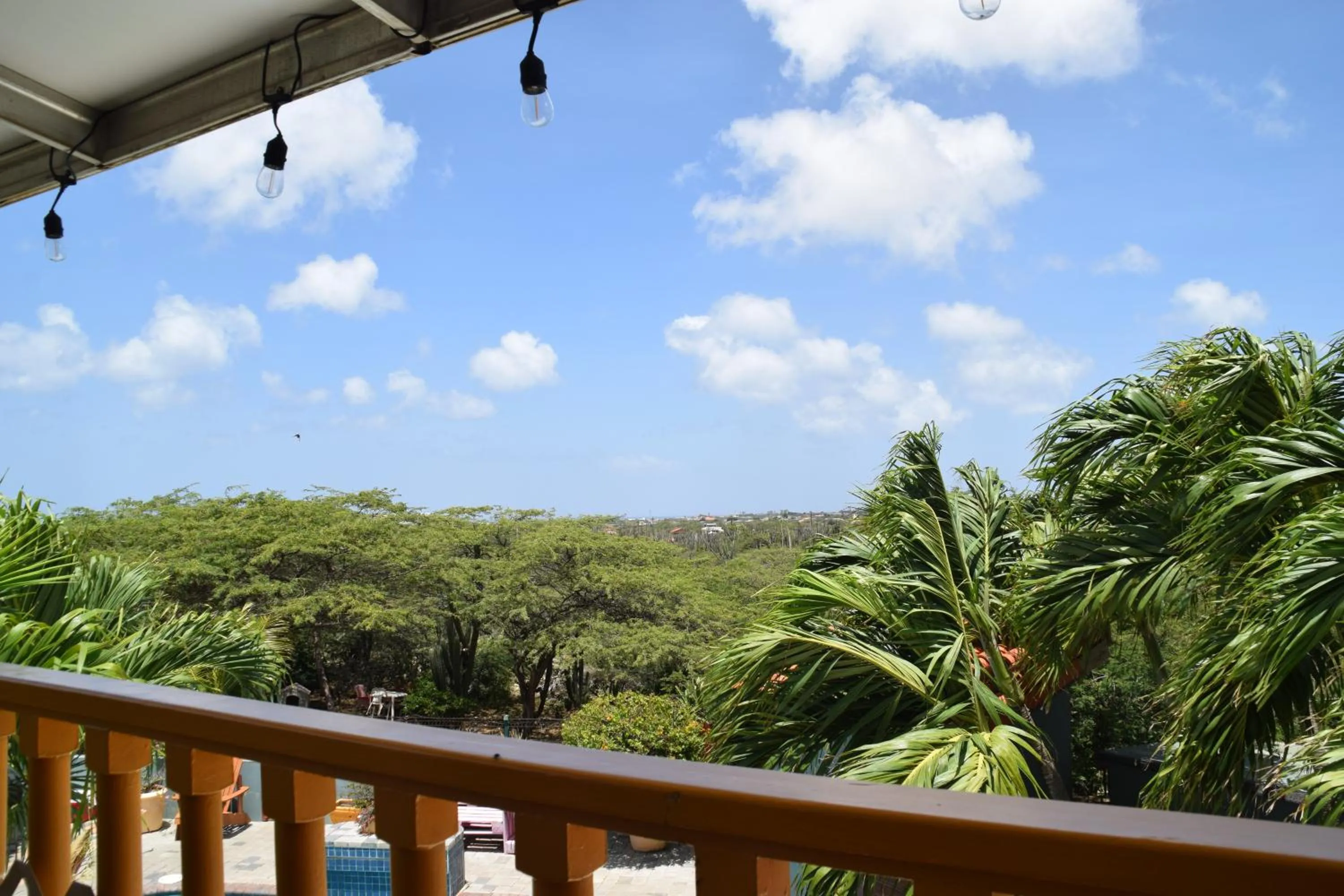 Balcony/Terrace in La Felicidad Aruba