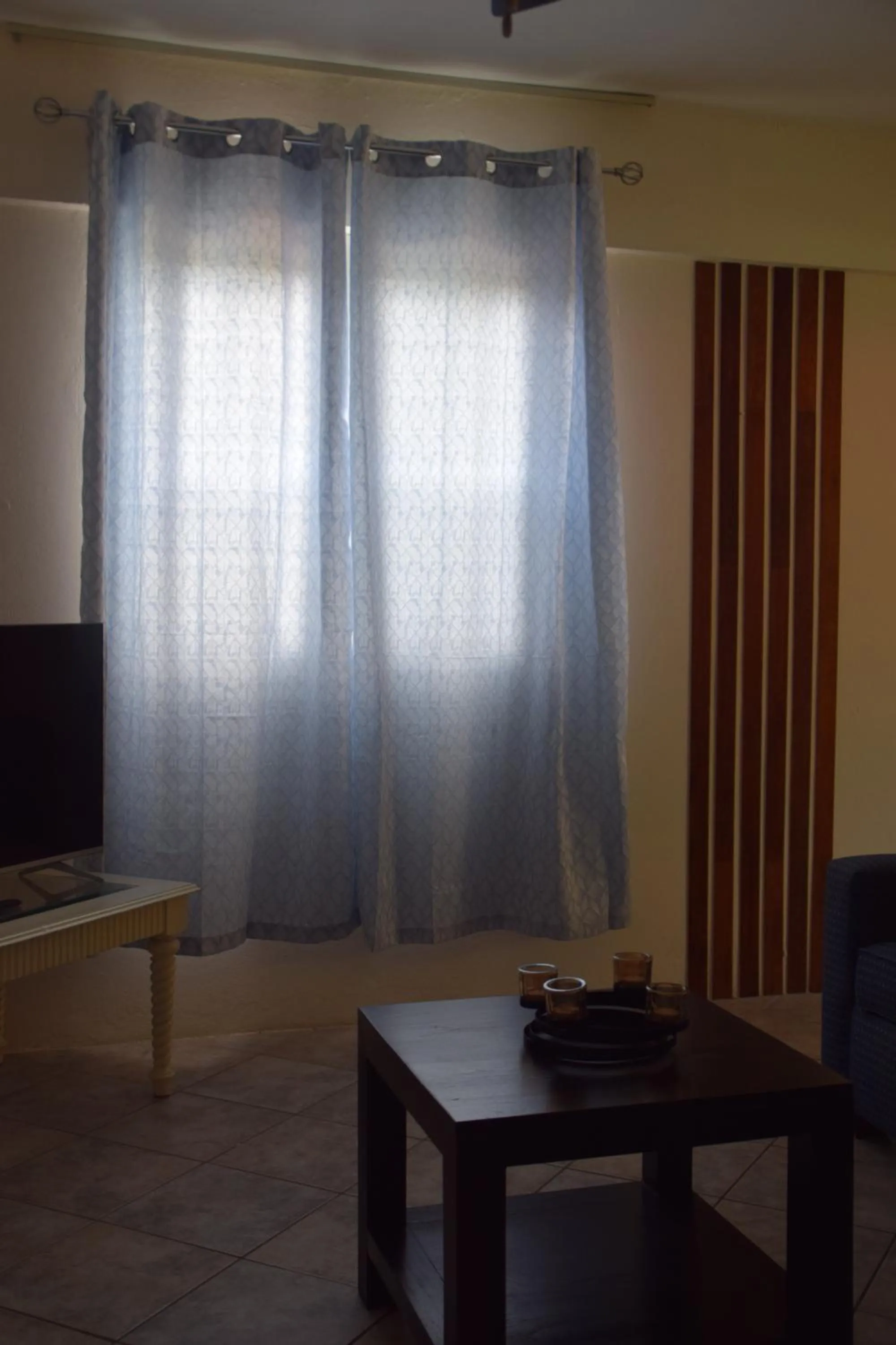 Living room in La Felicidad Aruba