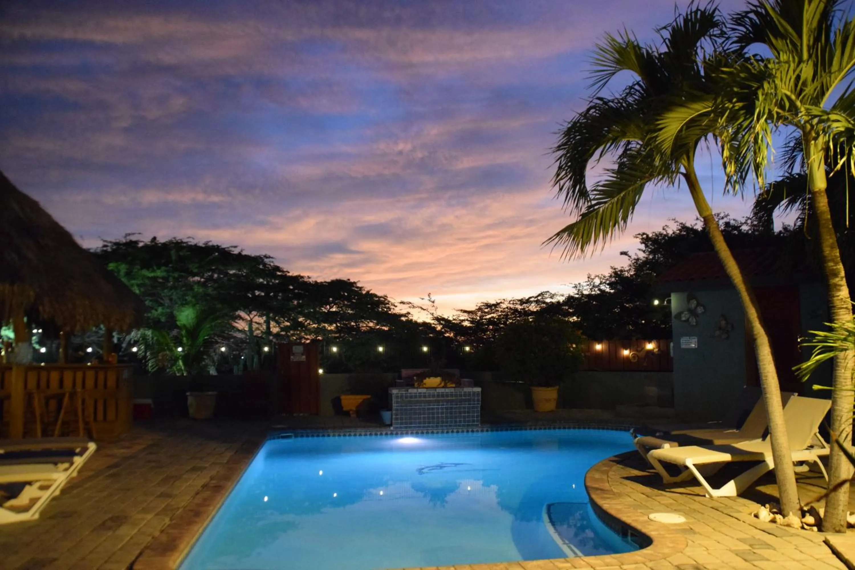 Swimming pool in La Felicidad Aruba