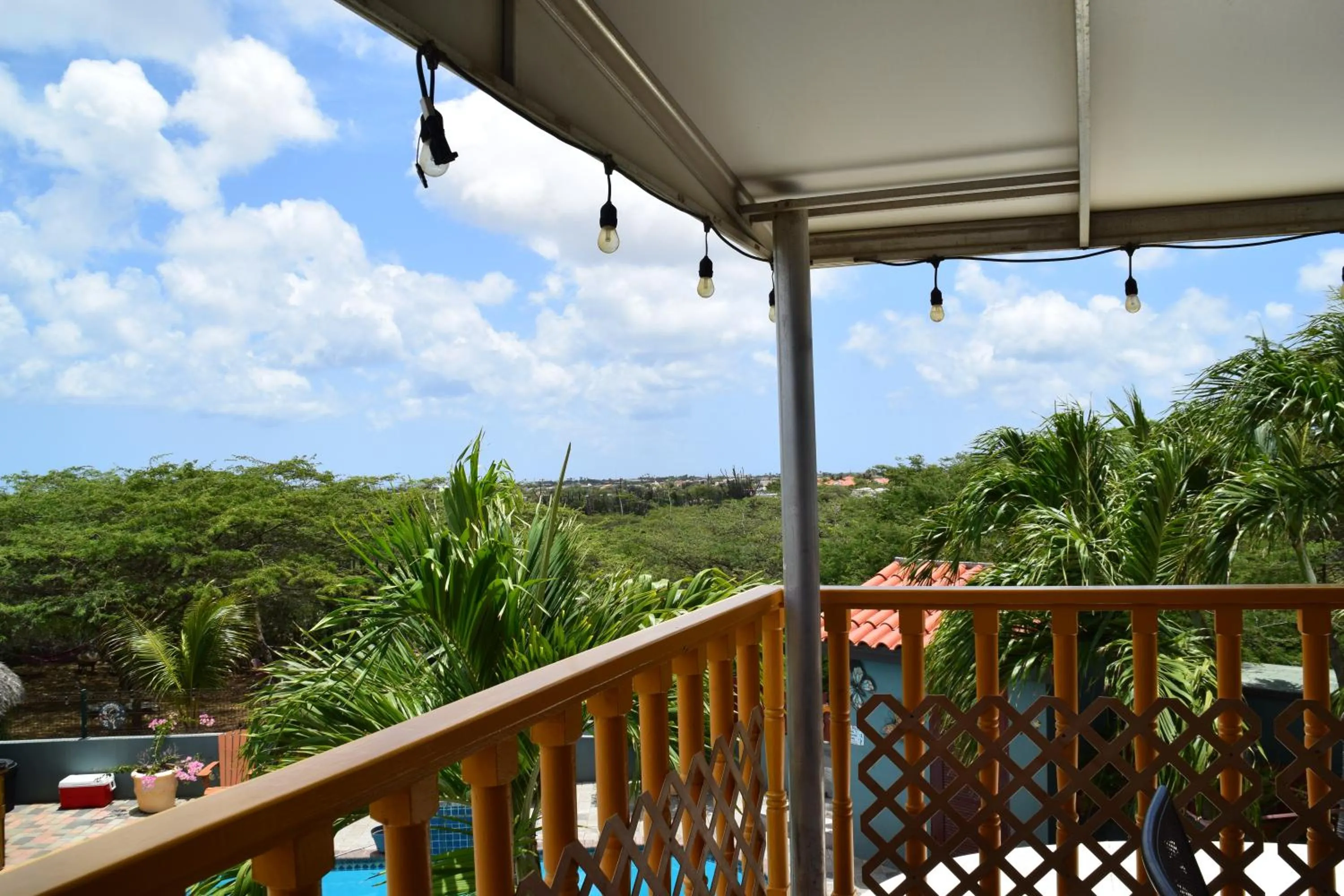 Balcony/Terrace in La Felicidad Aruba