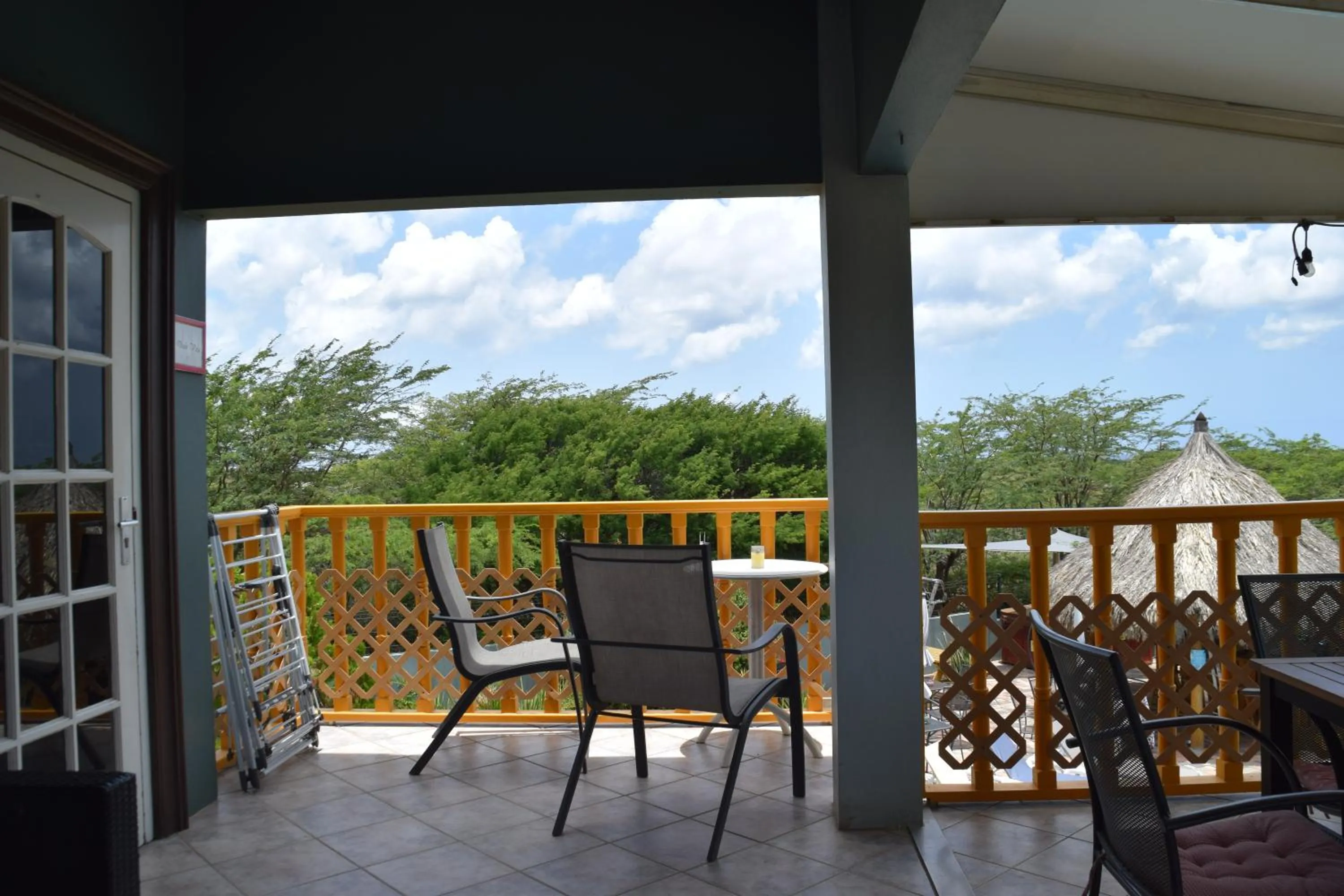 Balcony/Terrace in La Felicidad Aruba