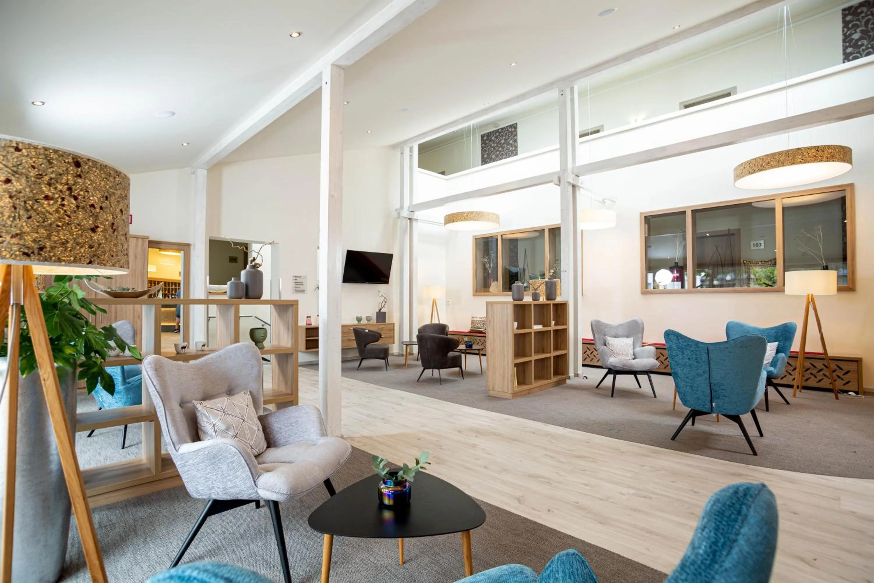 Communal lounge/ TV room in Hotel Chrysantihof