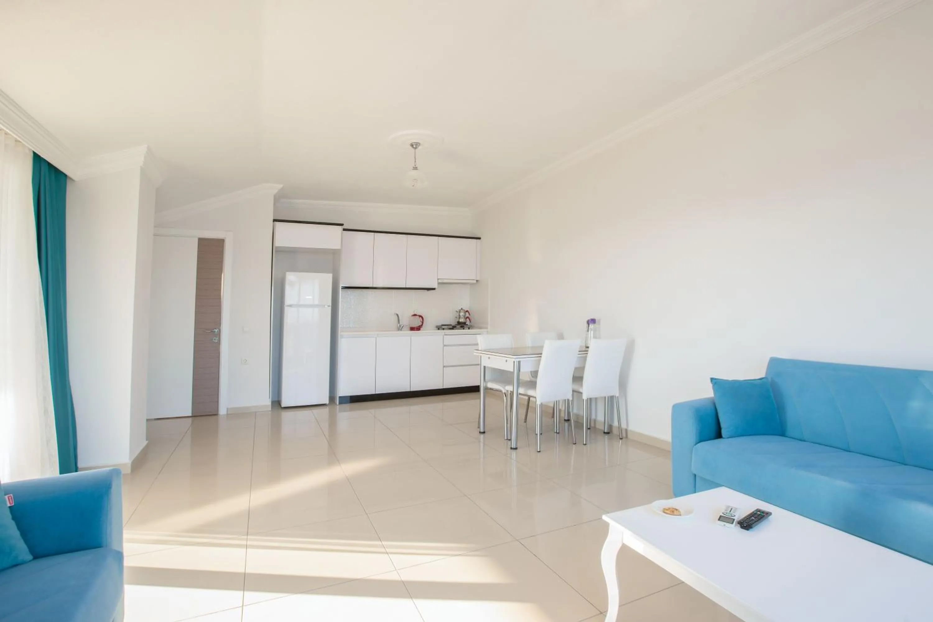 Kitchen or kitchenette in Antioch Apart Otel