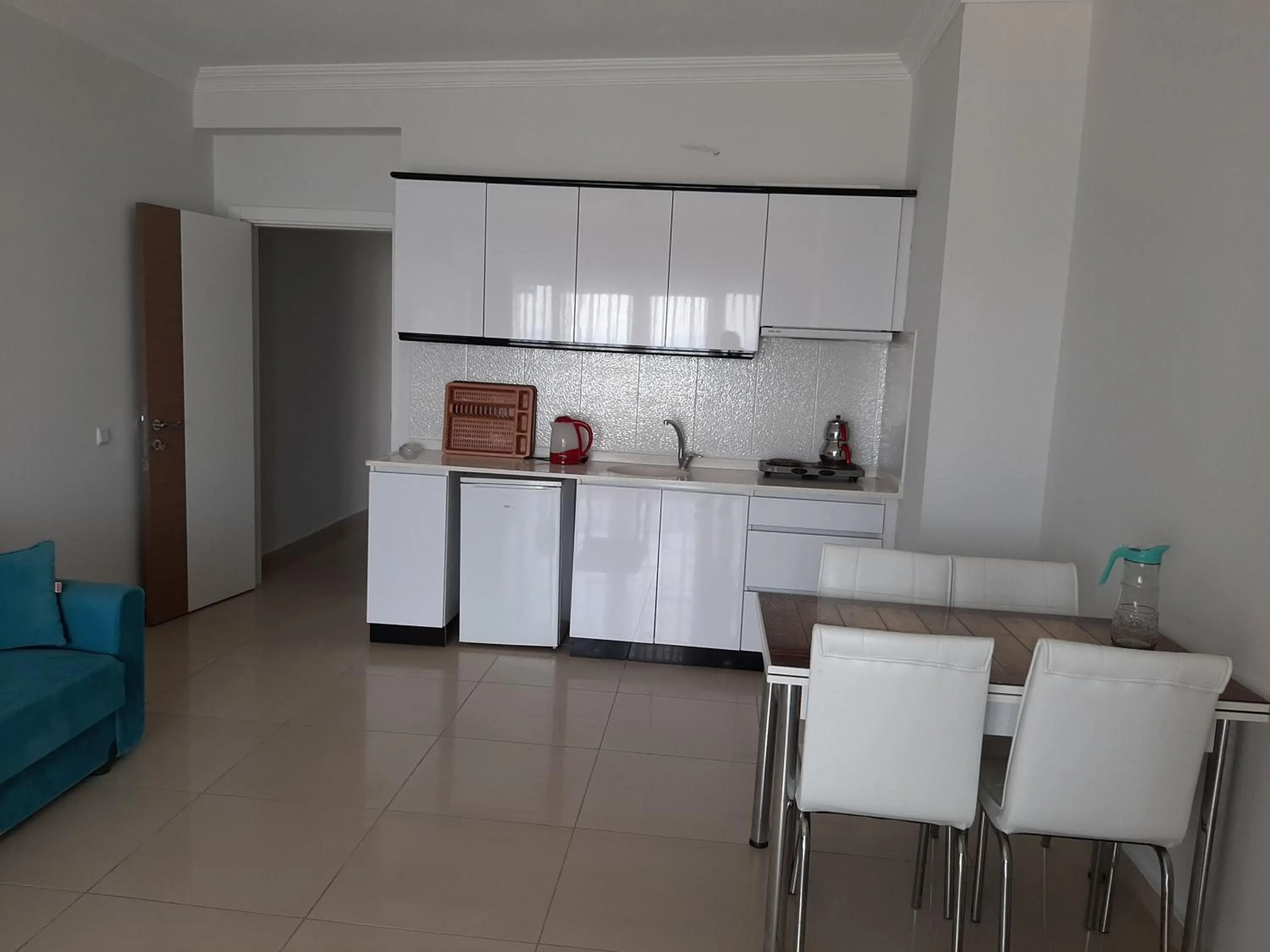 Kitchen or kitchenette in Antioch Apart Otel