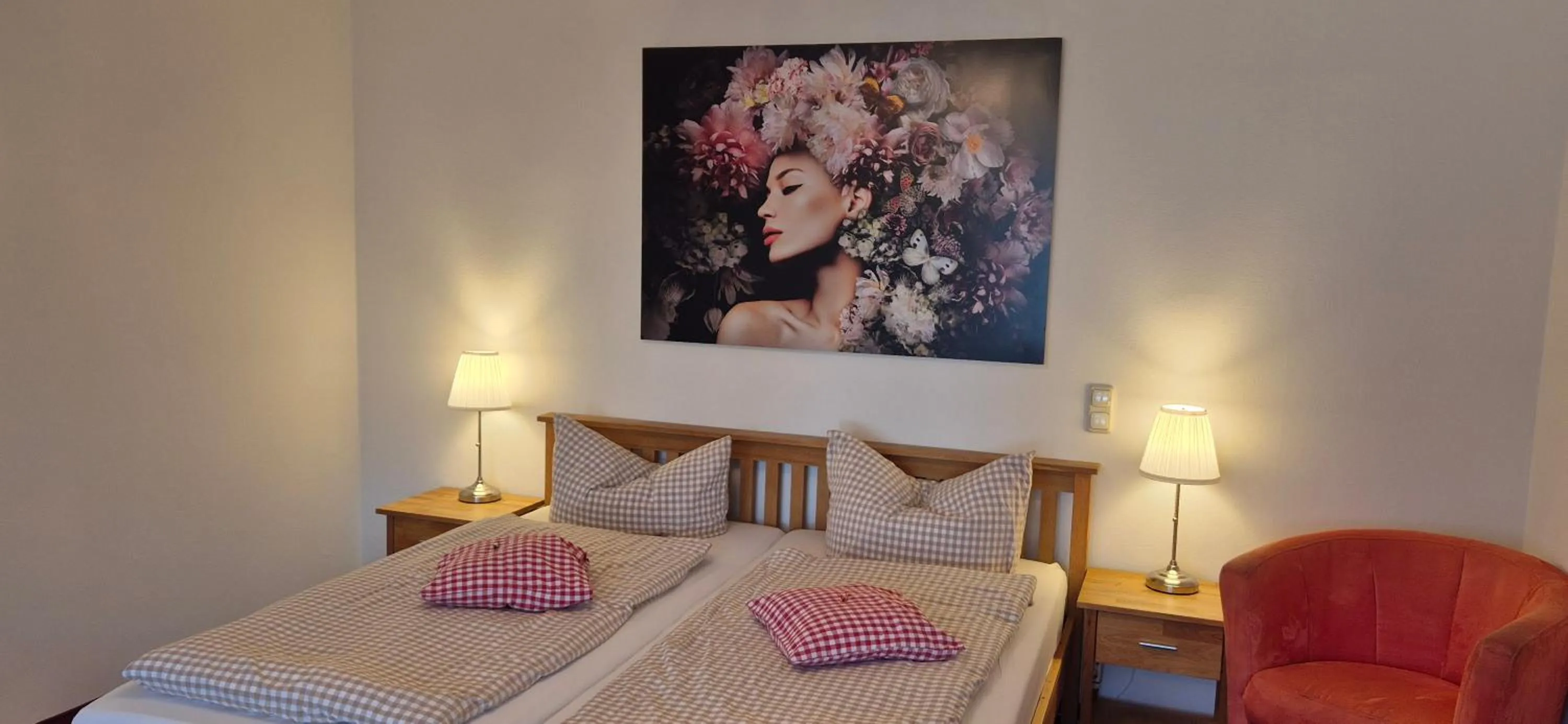 Bed in Hotel Meridian