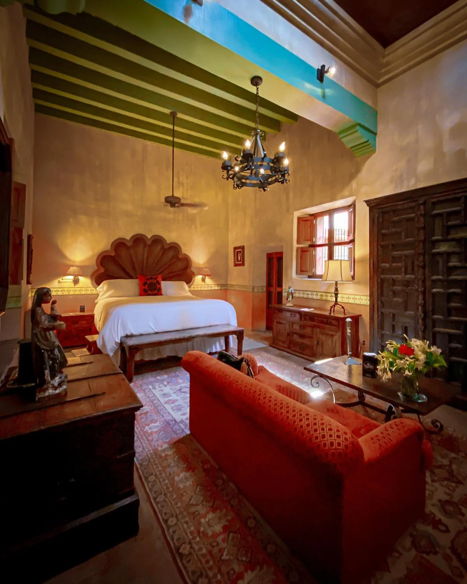 Bed in Hacienda de los Santos