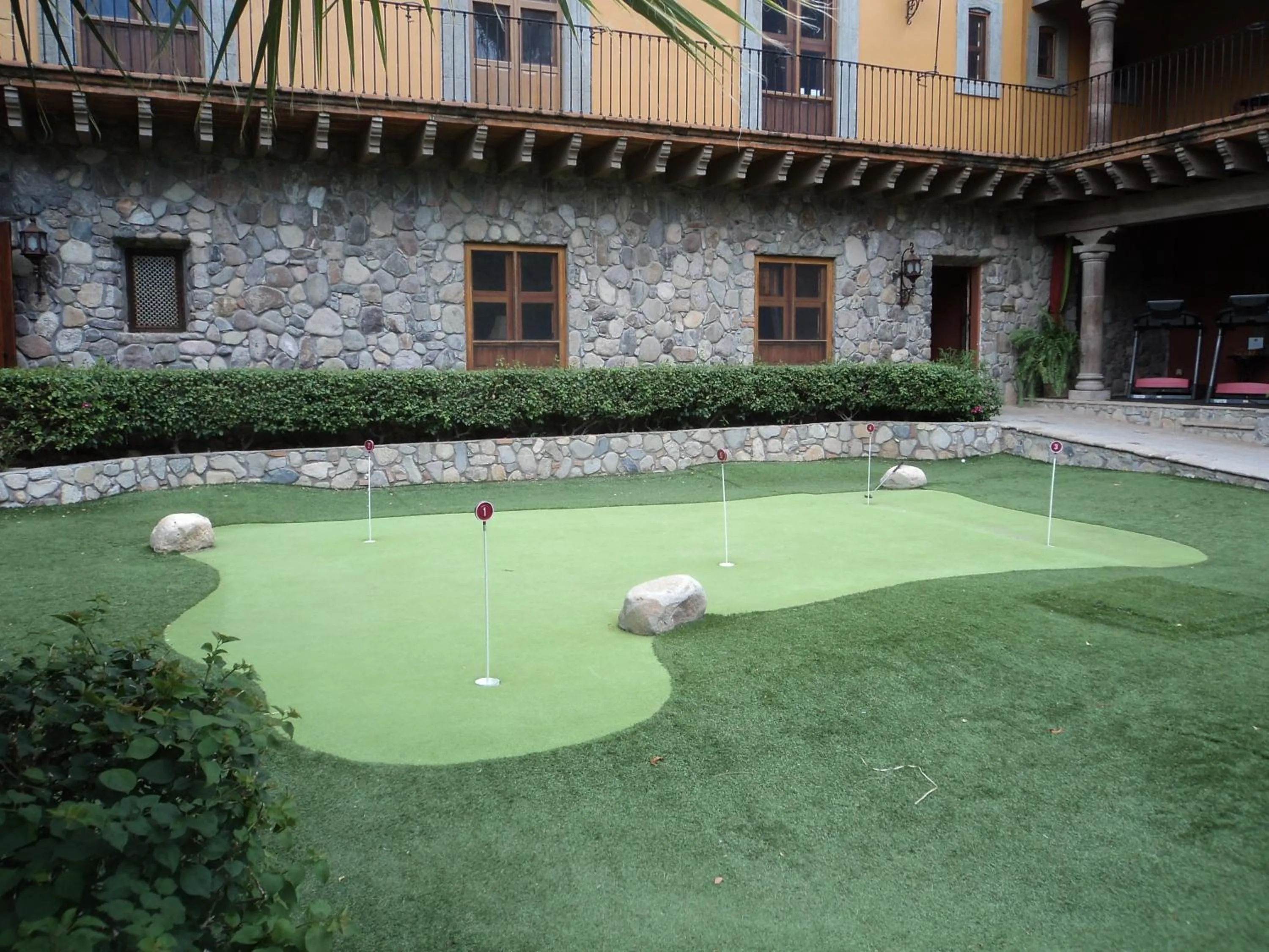 Minigolf in Hacienda de los Santos