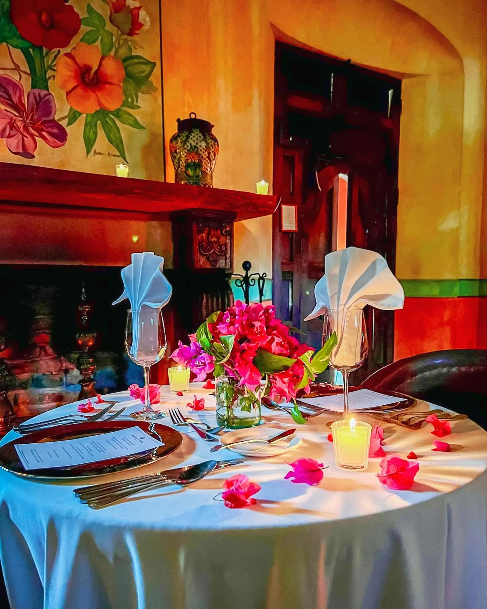 Food and drinks in Hacienda de los Santos