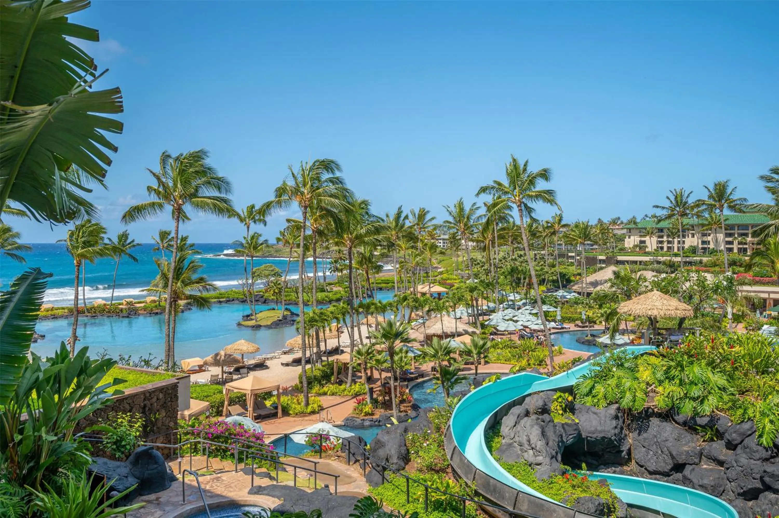 Swimming pool in Grand Hyatt Kauai Resort & Spa