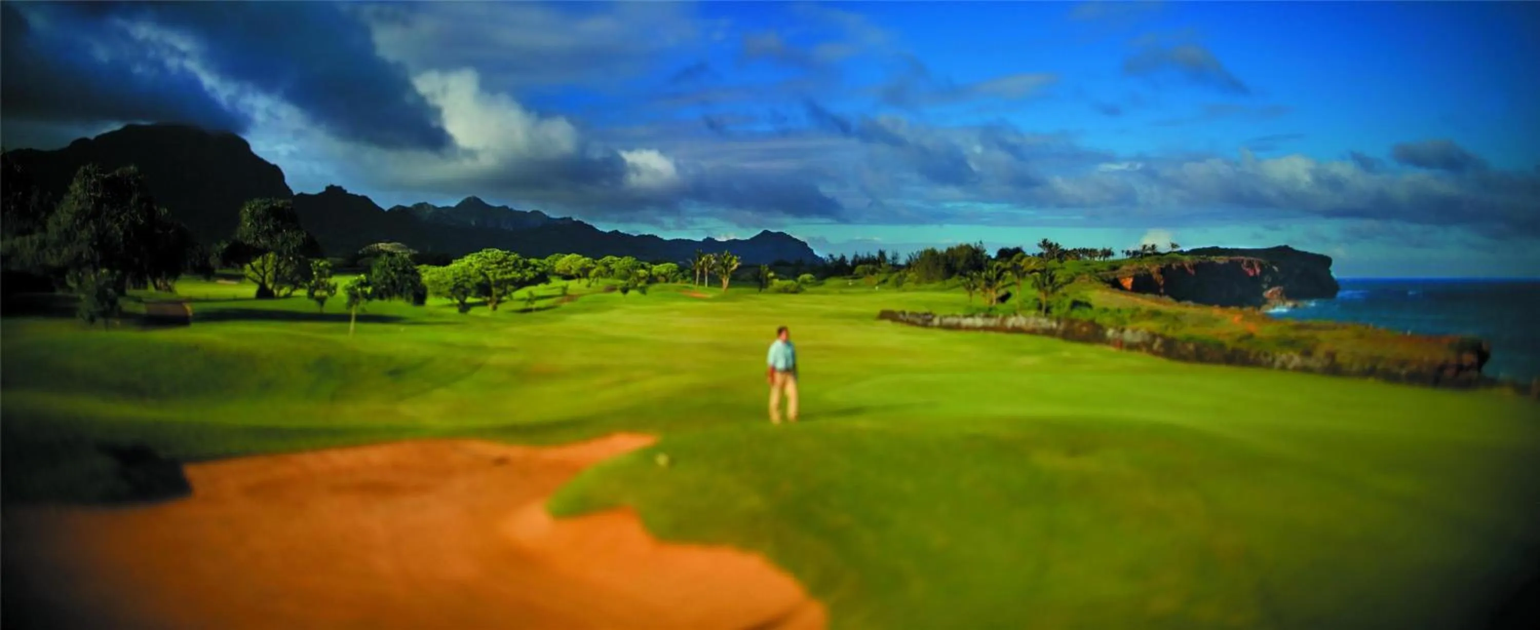 Golfcourse in Grand Hyatt Kauai Resort & Spa