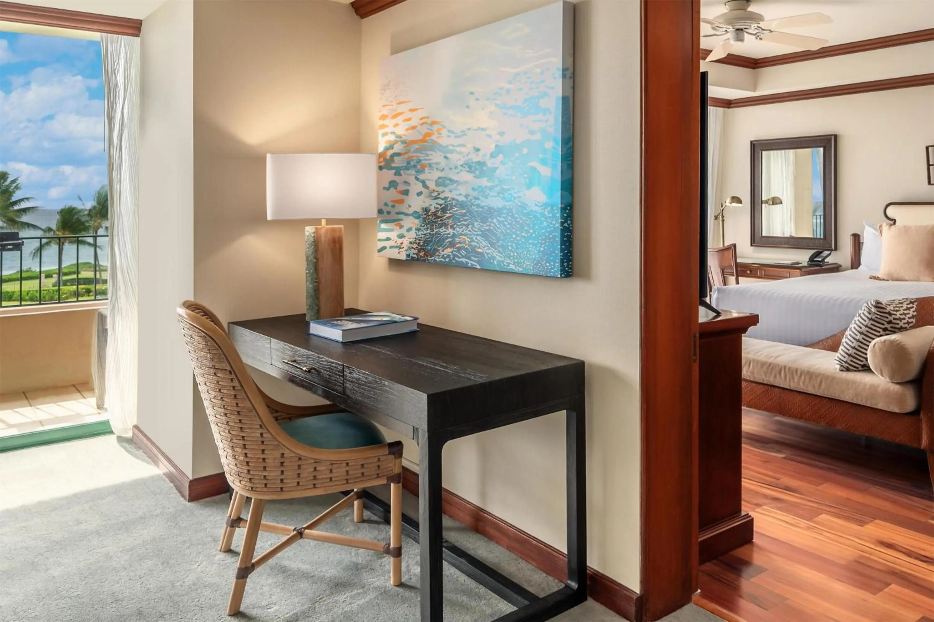 Photo of the whole room, Bed in Grand Hyatt Kauai Resort & Spa