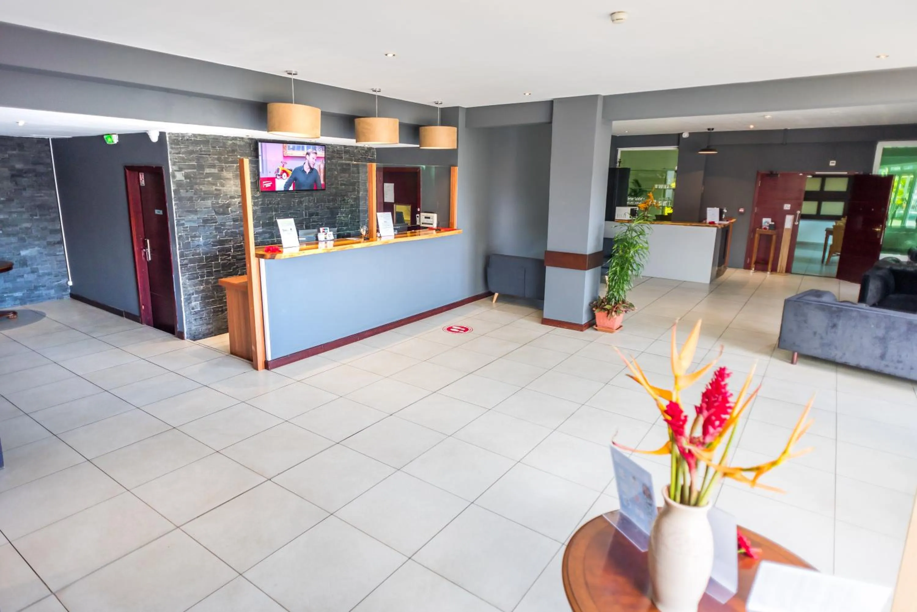 Lobby or reception in Hotel Sarah Nui