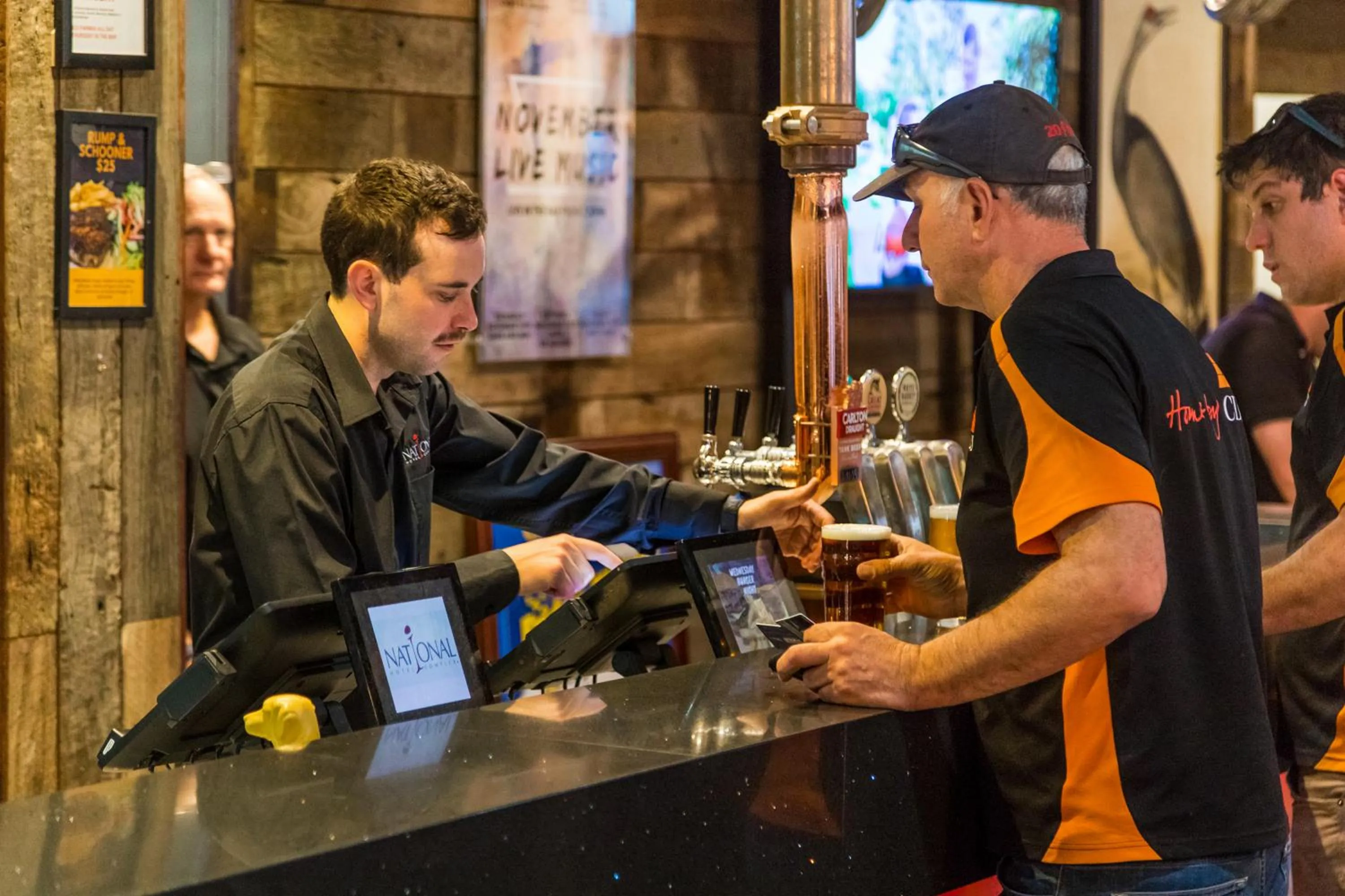 Staff in National Hotel Complex Bendigo