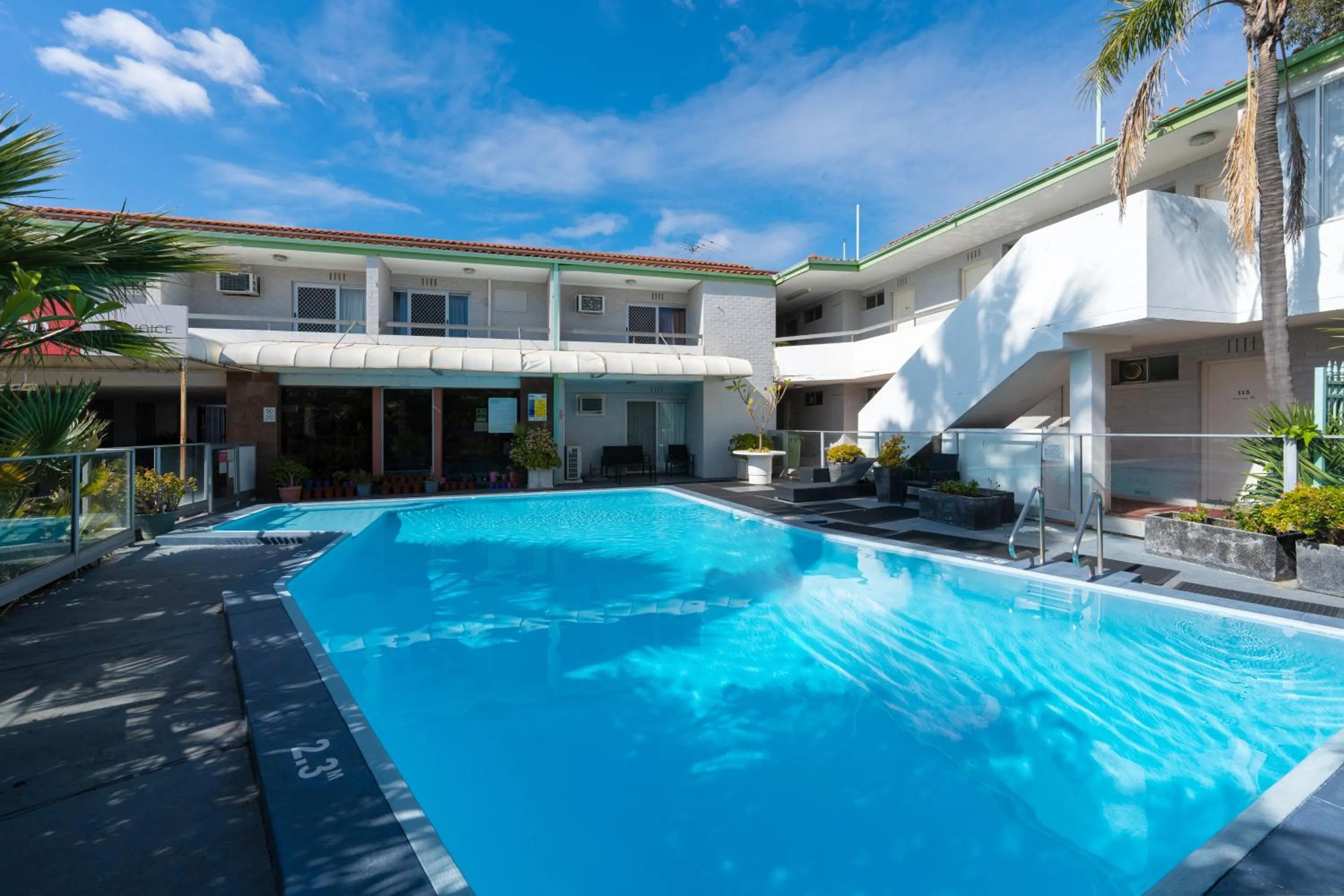 Pool view in Econo Lodge Rivervale