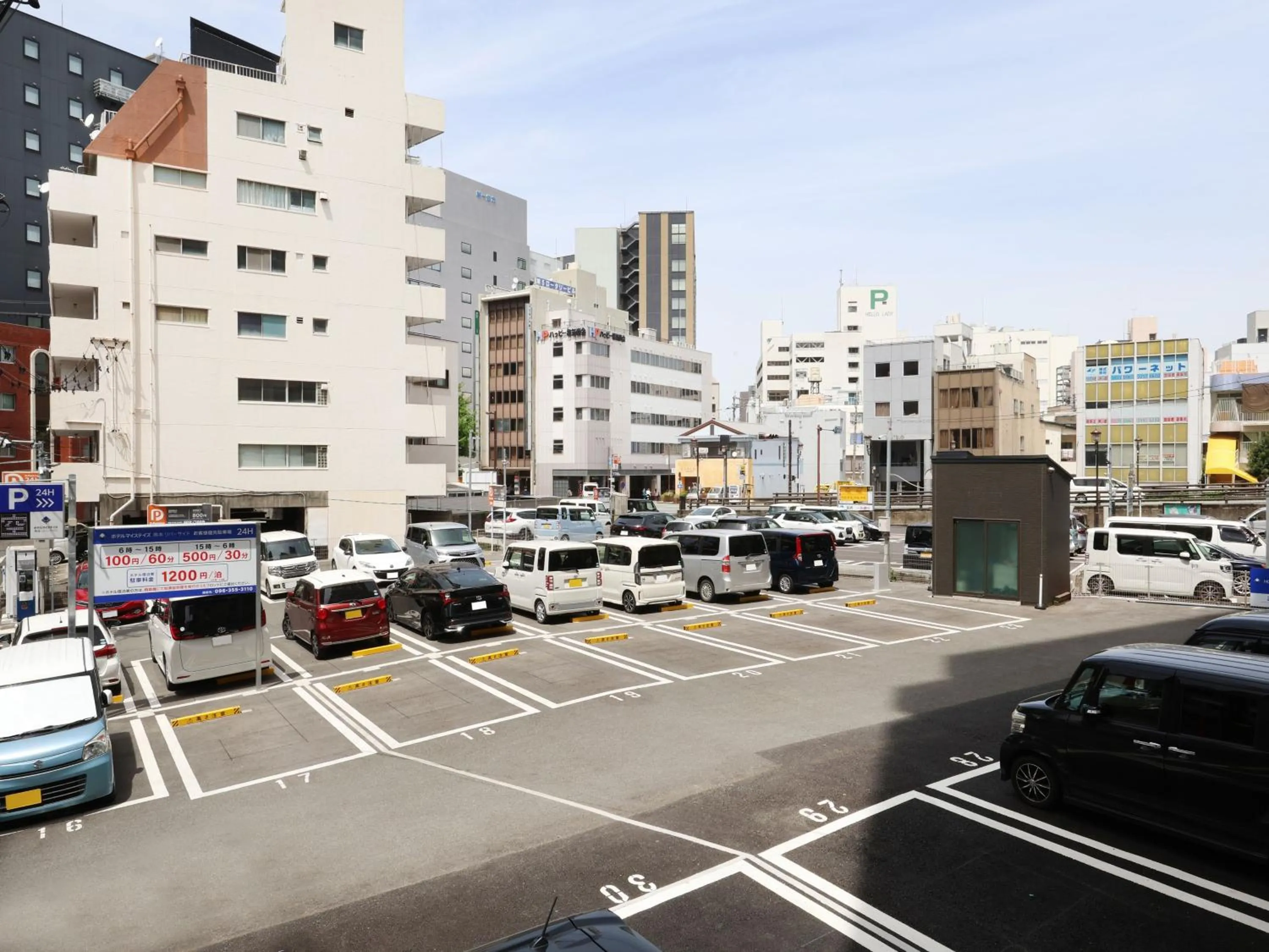 Parking in HOTEL MYSTAYS Kumamoto Riverside