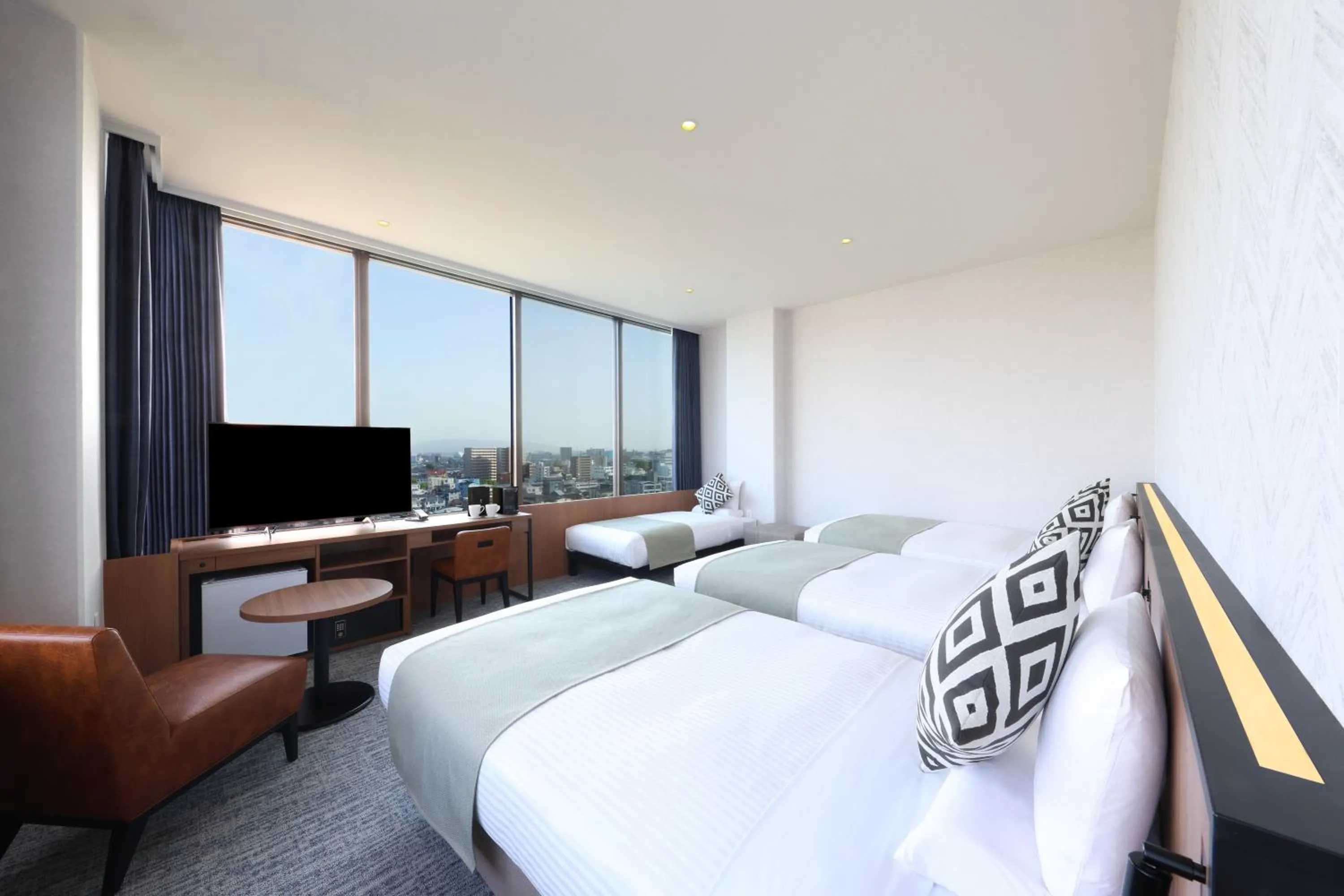 Bed in HOTEL MYSTAYS Kumamoto Riverside