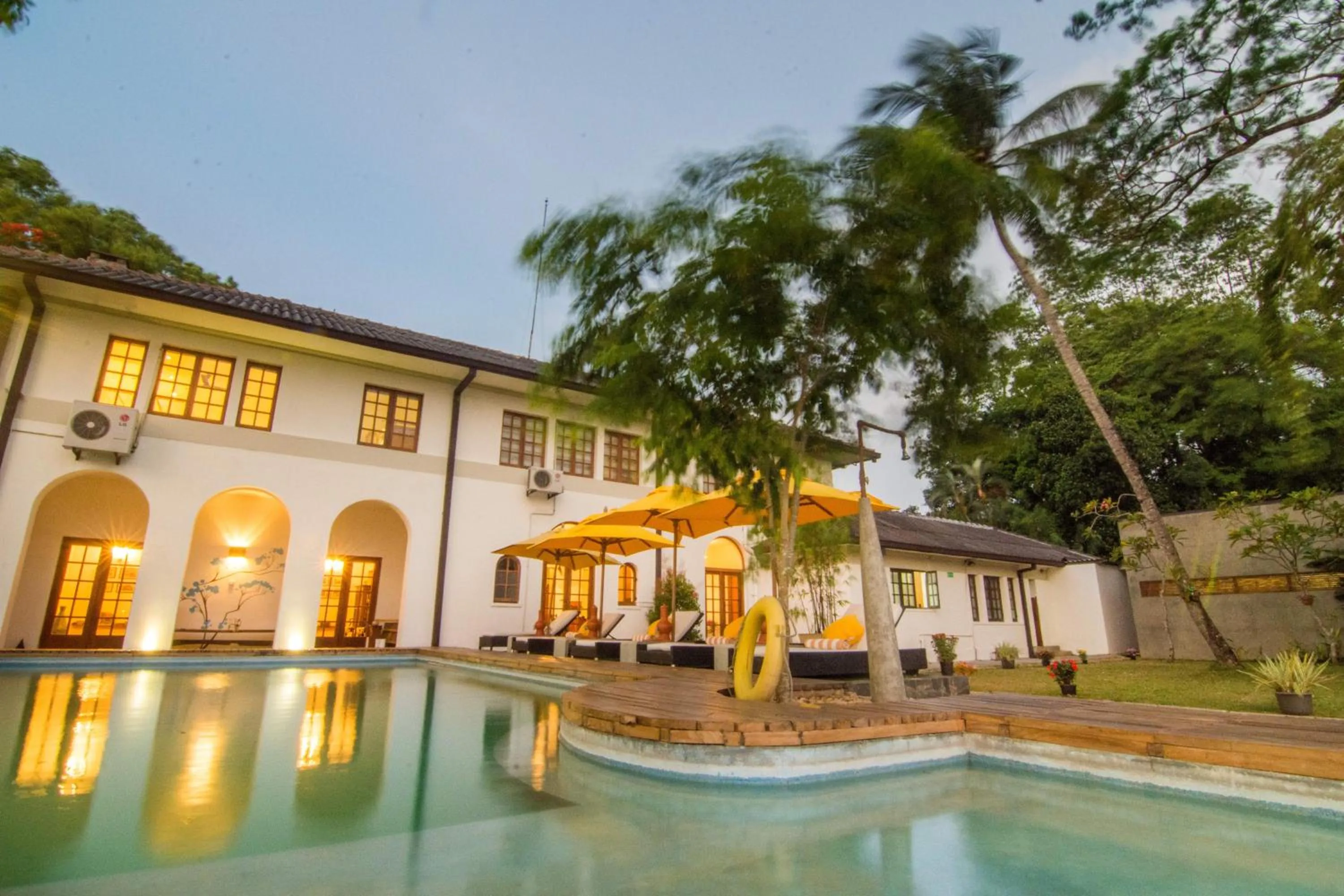 Swimming pool in The Elephant Stables