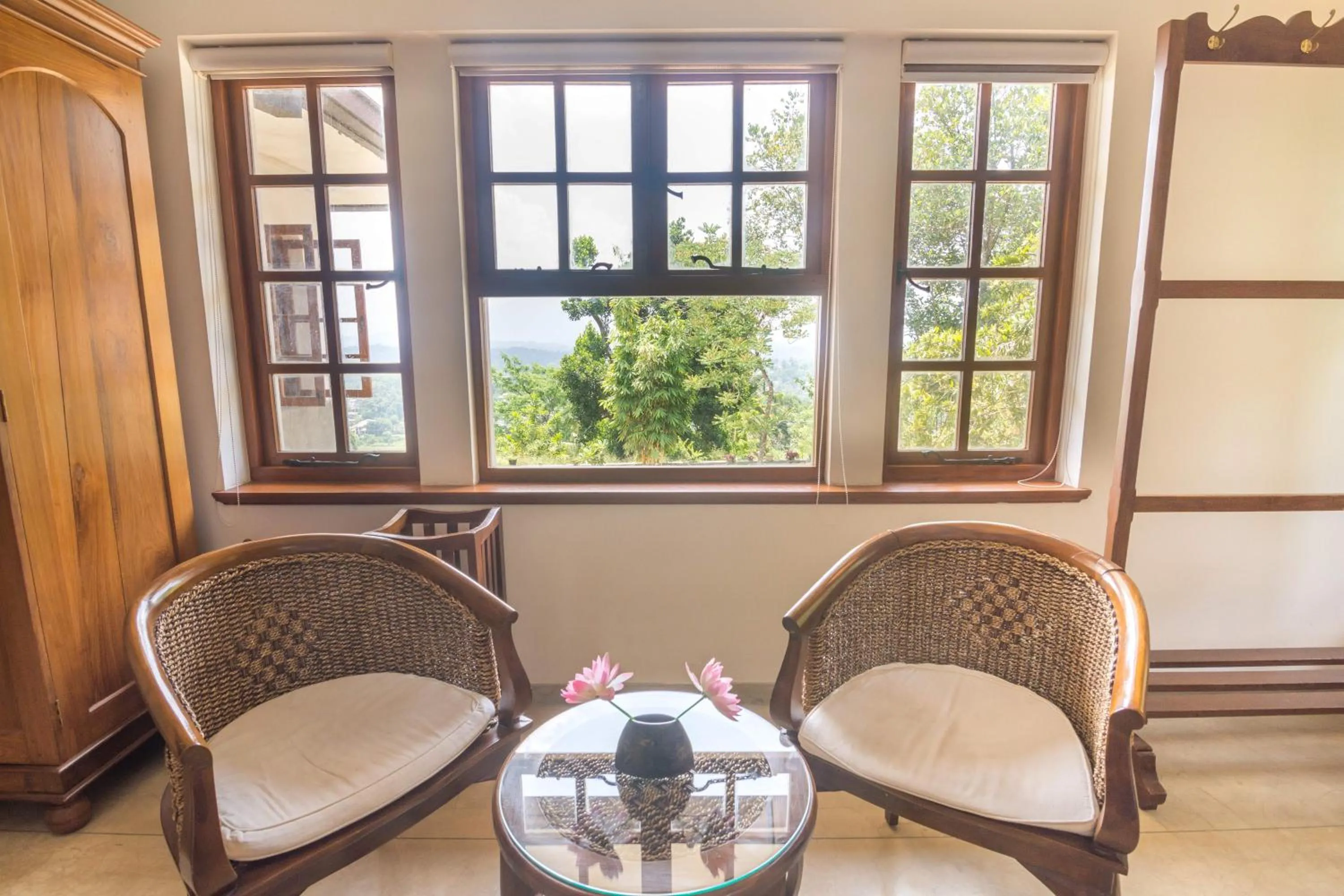 Seating area in The Elephant Stables