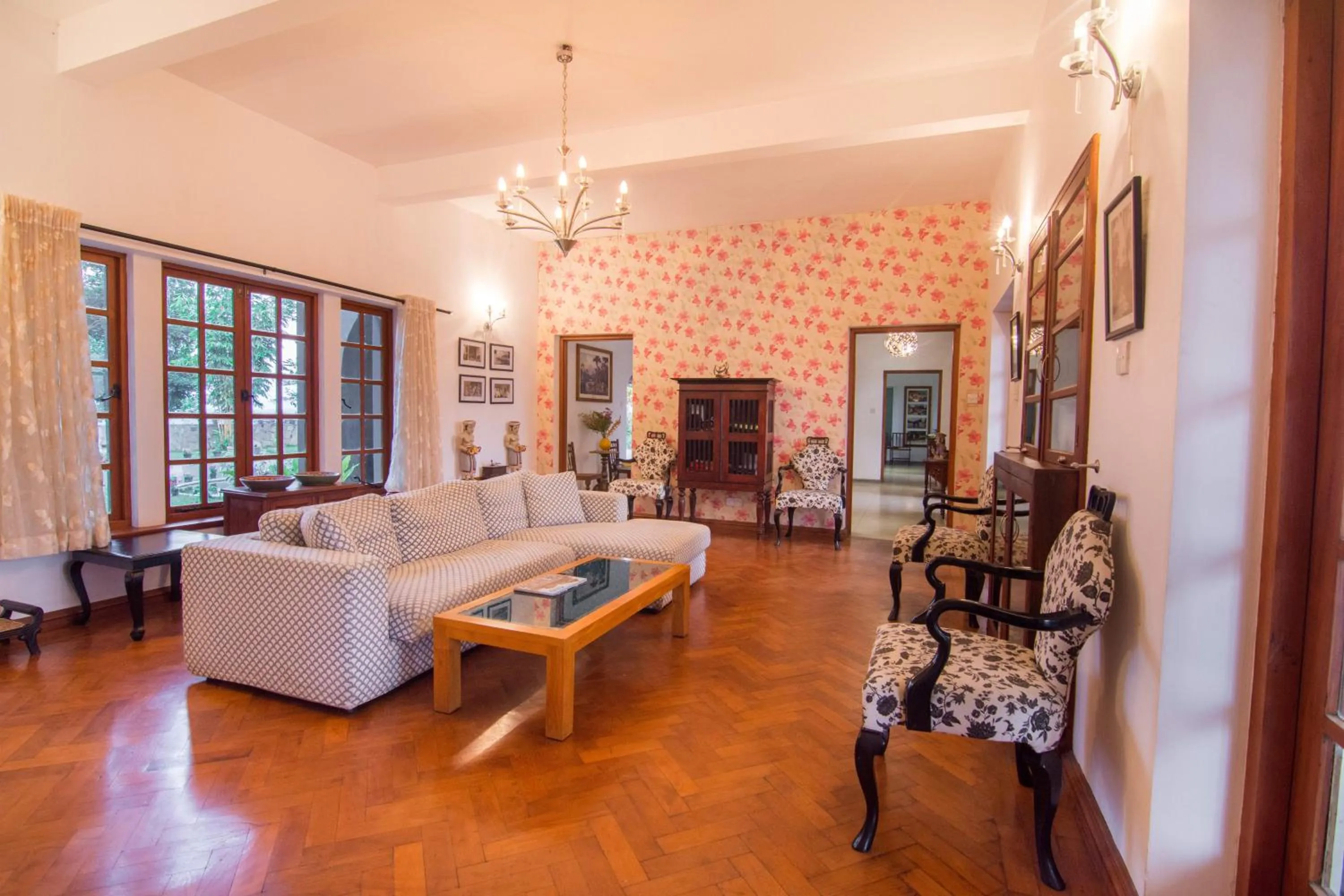 Living room in The Elephant Stables