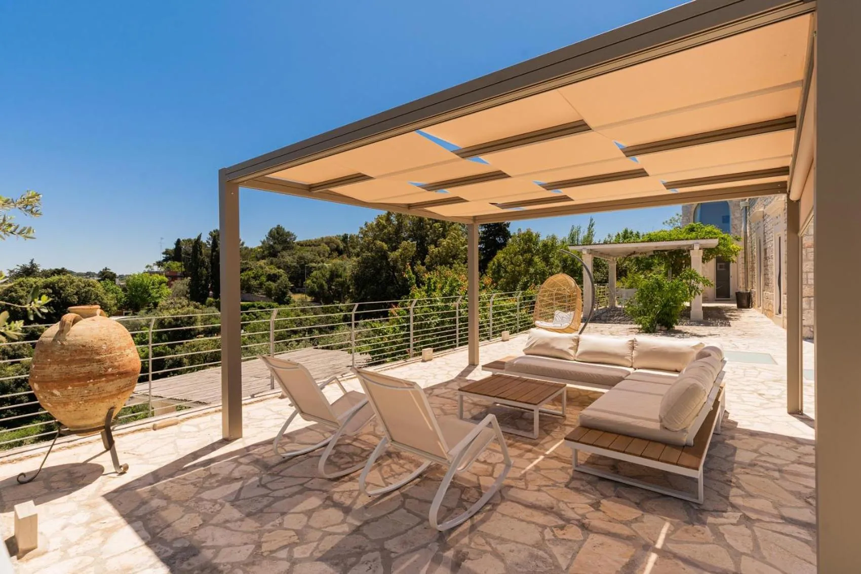 Patio in Villa Lemorè