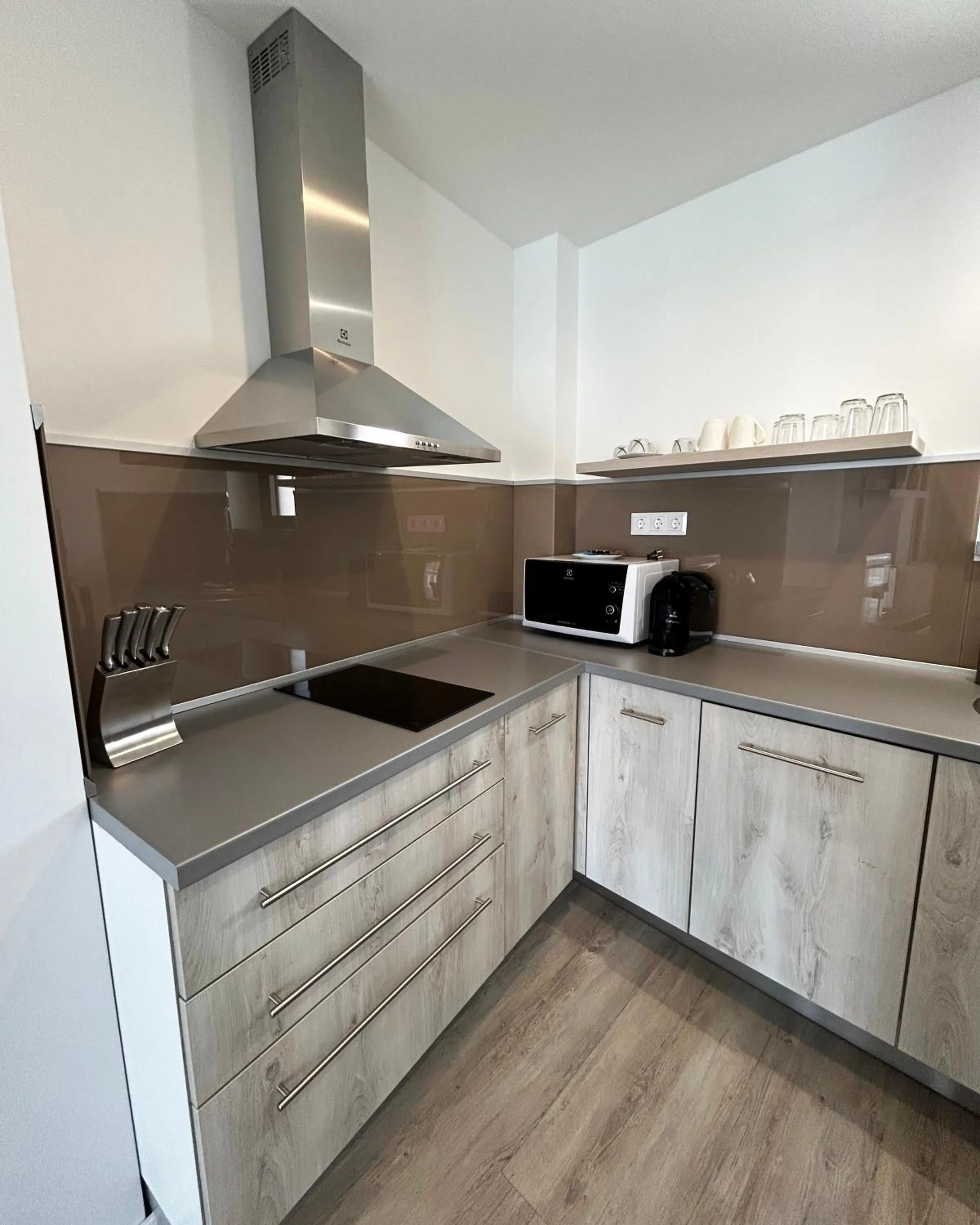 Kitchen or kitchenette in Fibula Residence Hotel & Wellness - Adults Only