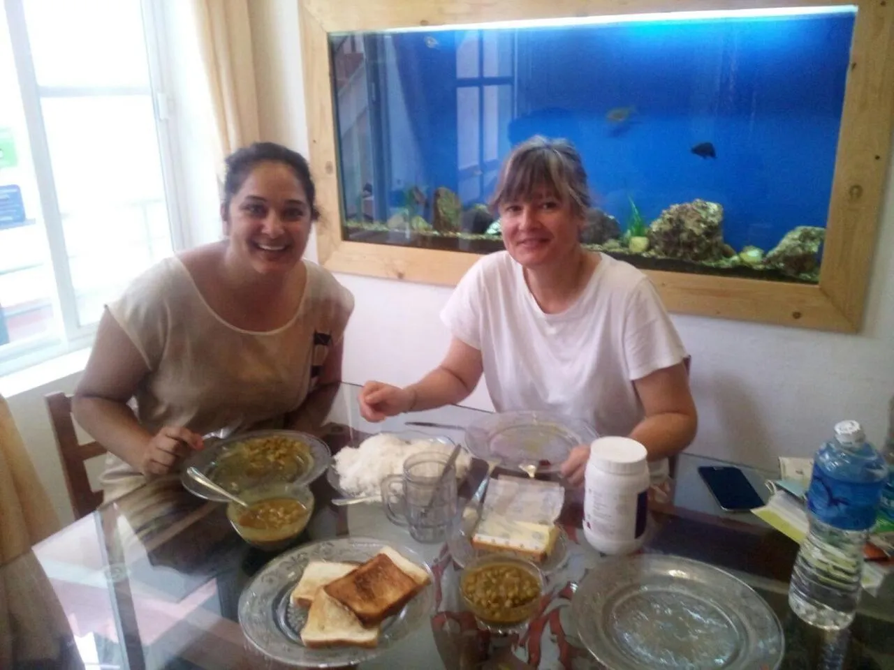 People in Nathans Holiday Home