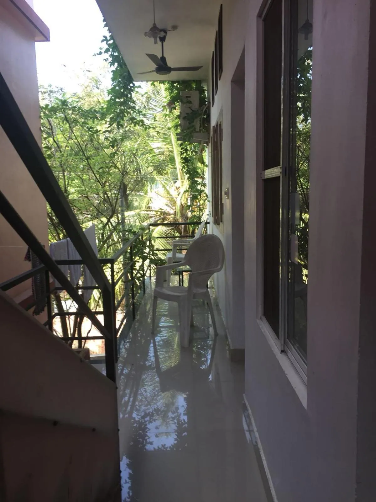 Patio in Nathans Holiday Home