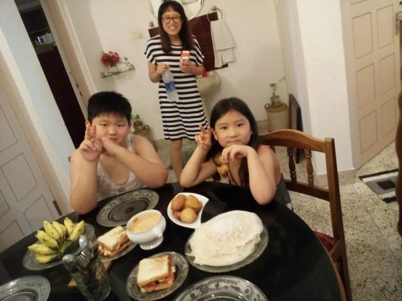 People in Nathans Holiday Home