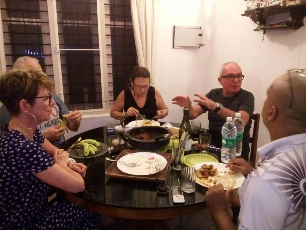 People in Nathans Holiday Home