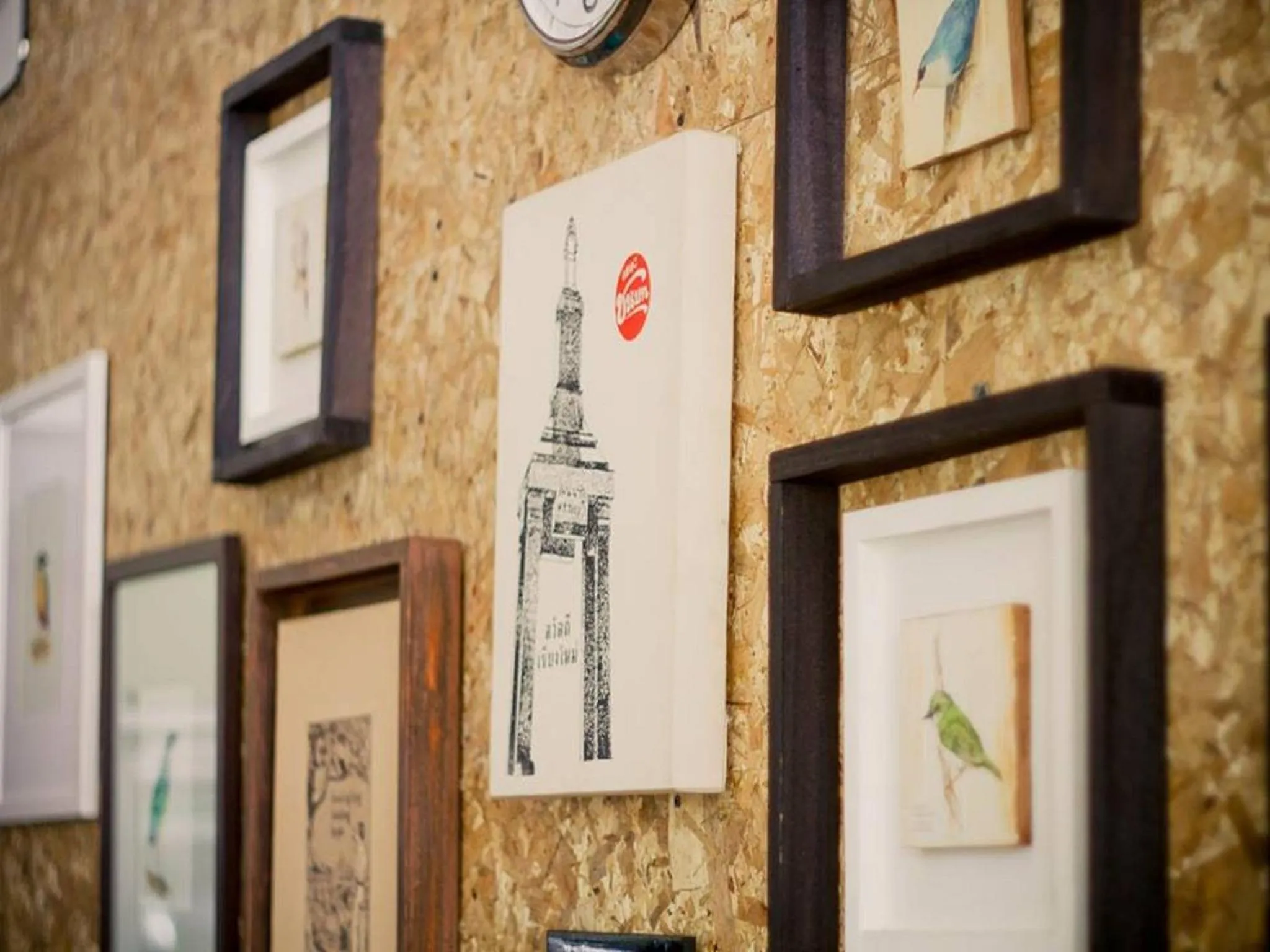 Decorative detail in B House Chiang Mai Thailand