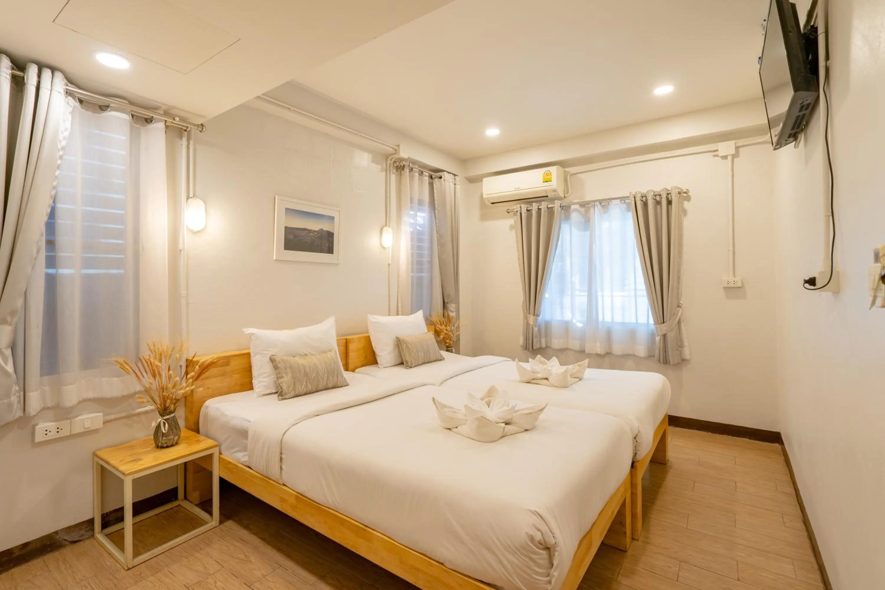 Standard Twin Room in B House Chiang Mai Thailand