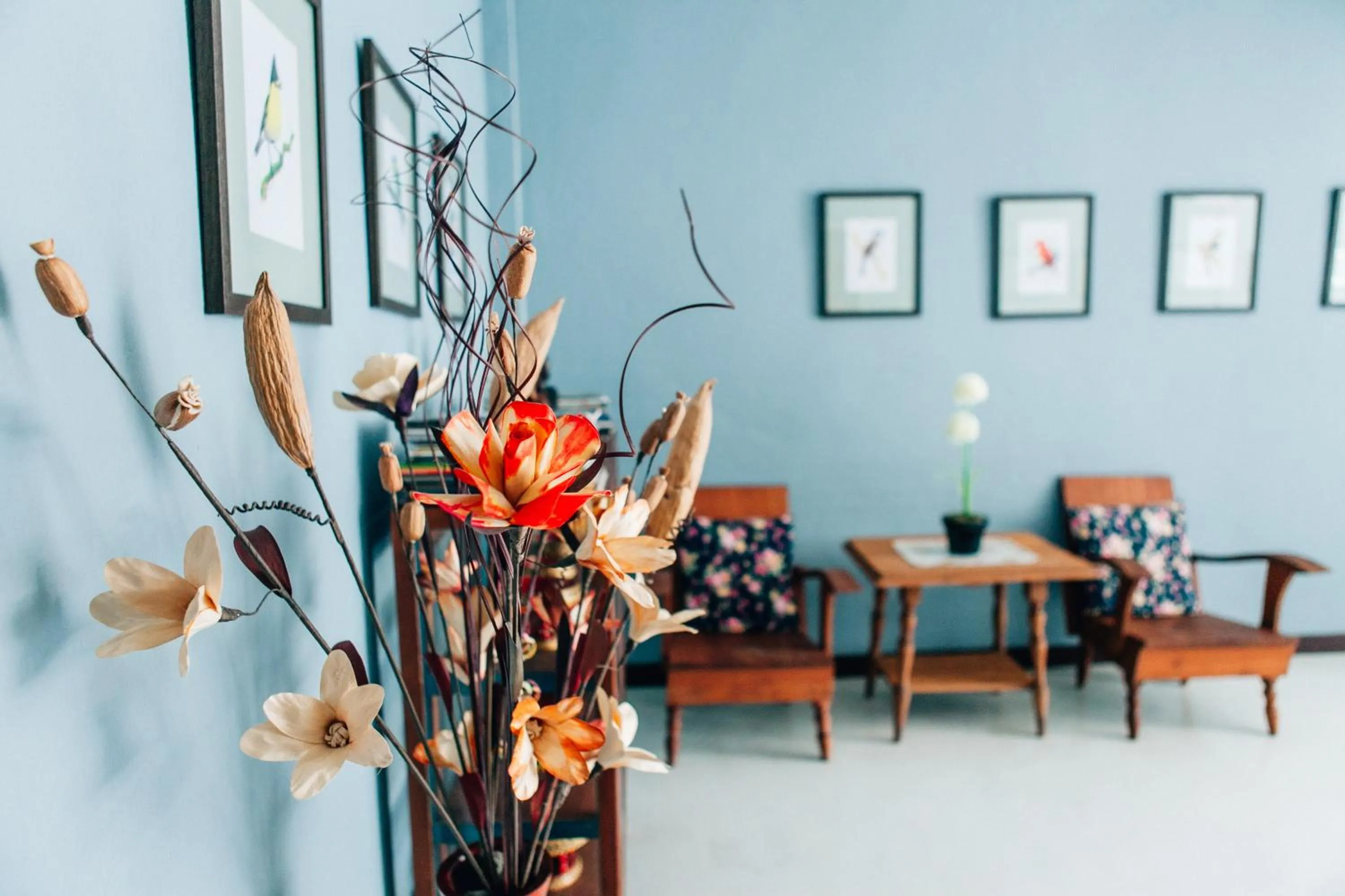 Facade/entrance in B House Chiang Mai Thailand