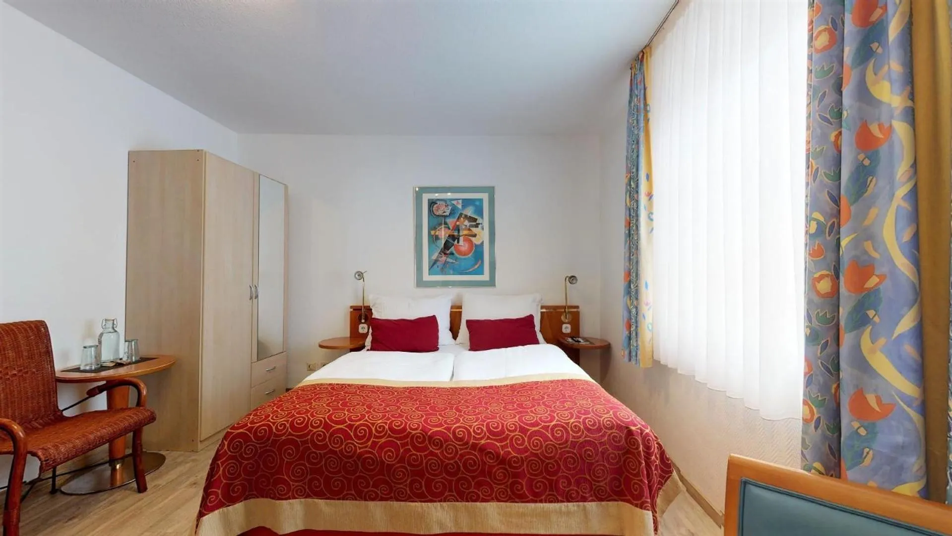 Bed in Hotel Alt Montjoie