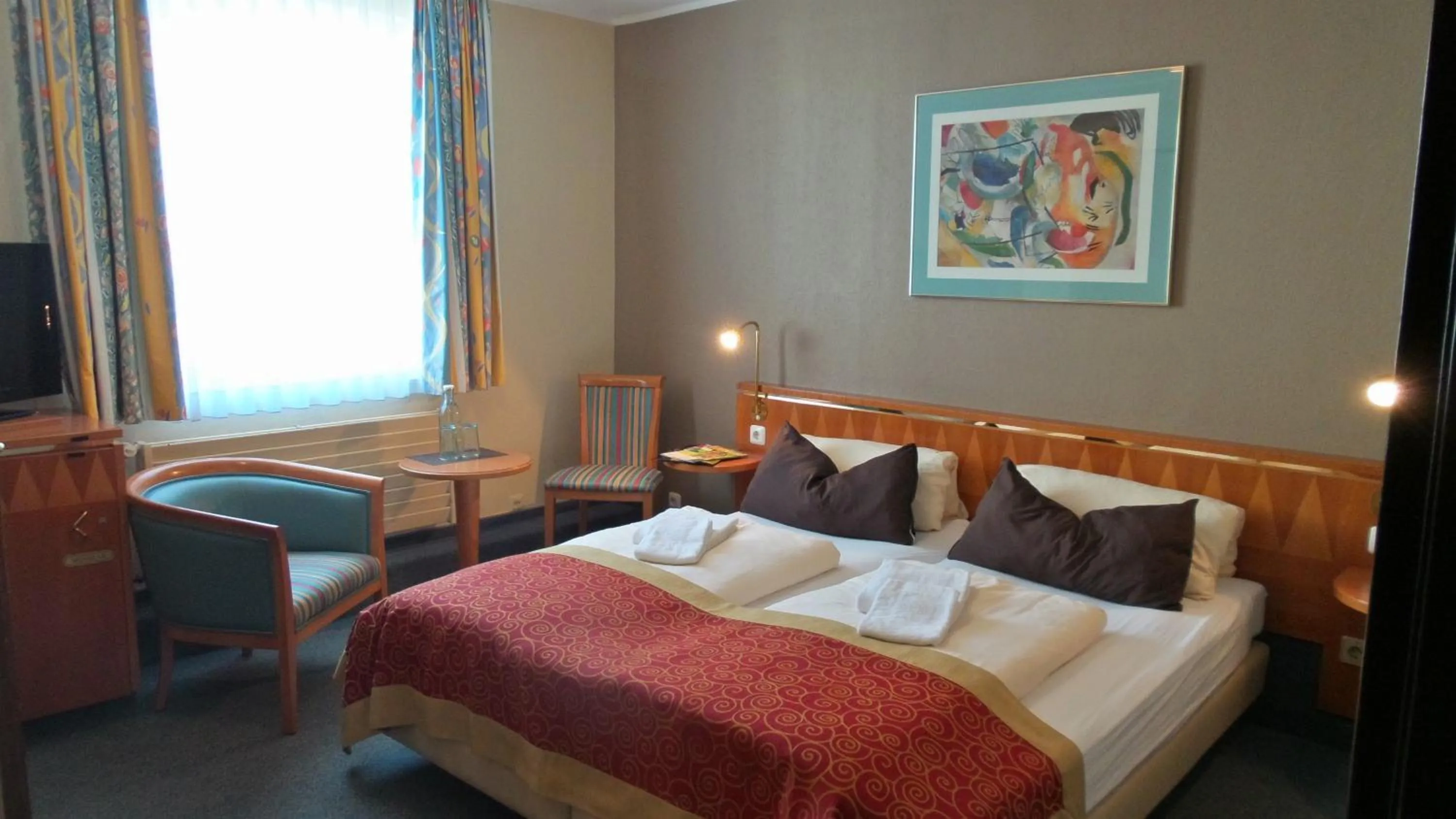 TV and multimedia, Bed in Hotel Alt Montjoie