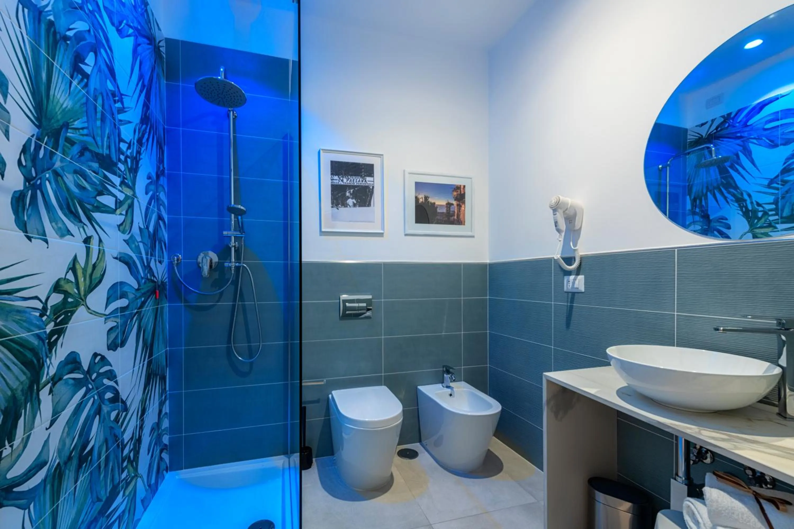 Shower in La Risacca Relais B&B