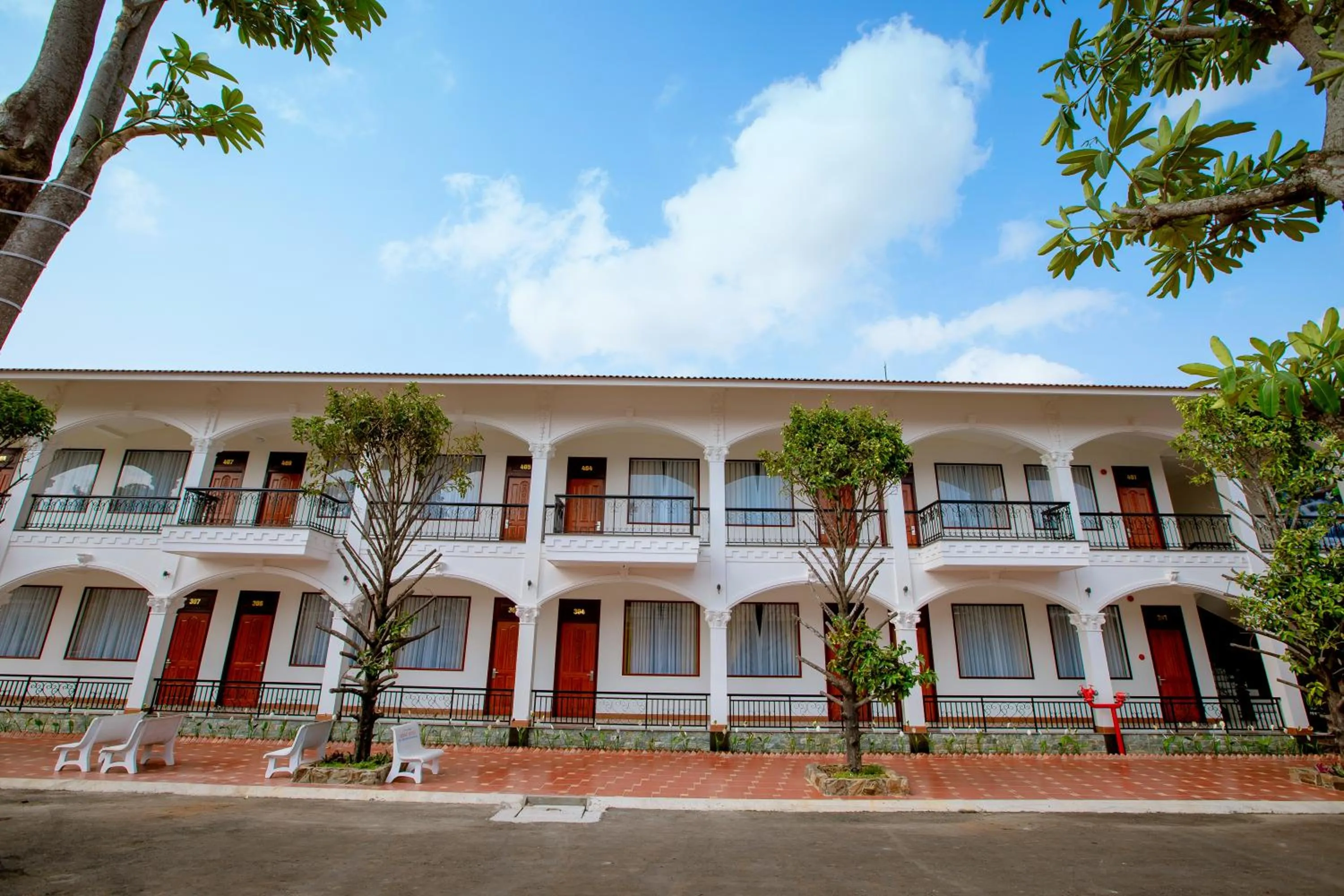 Property building in Thien An Hotel