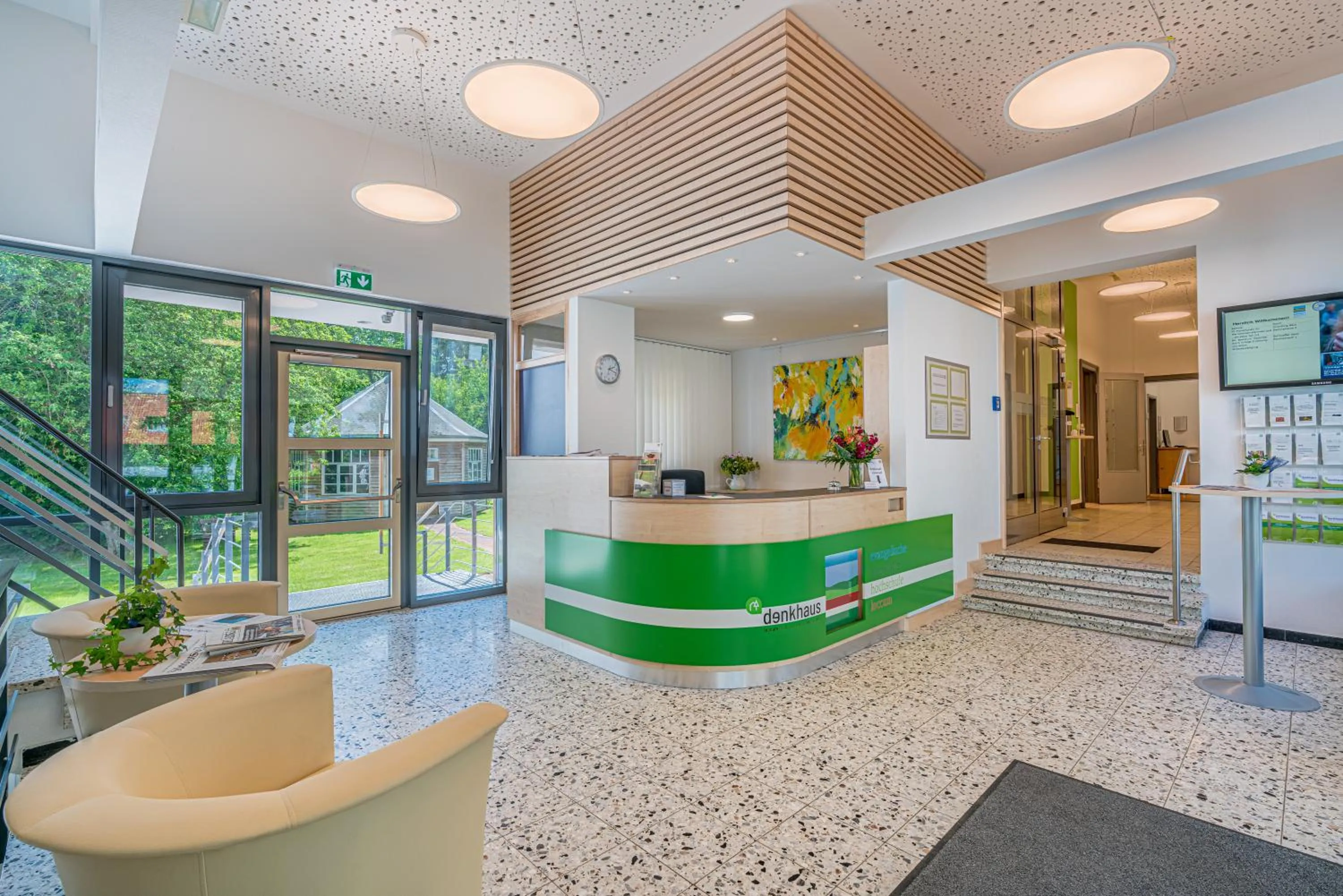 Lobby or reception in Denkhaus Loccum