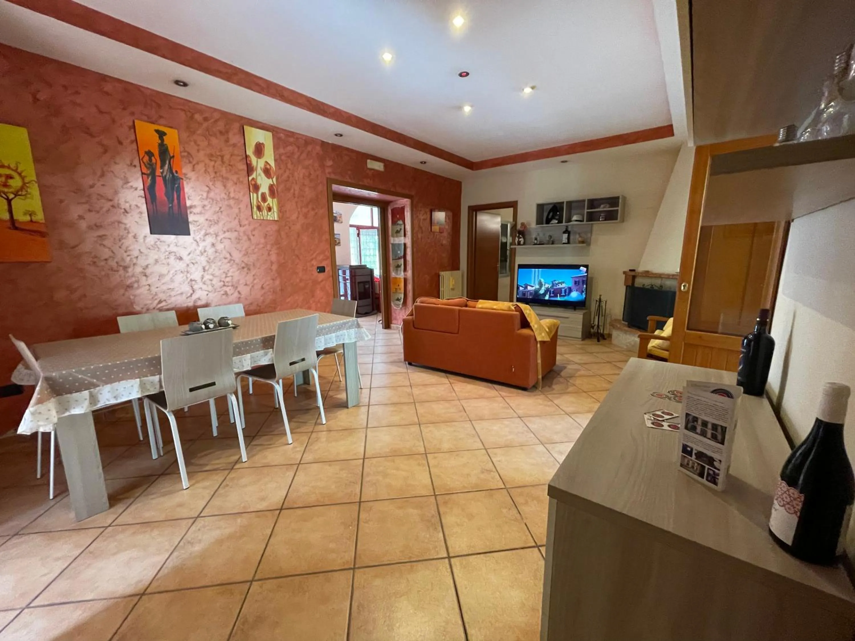 Seating area in Il Buco Relax