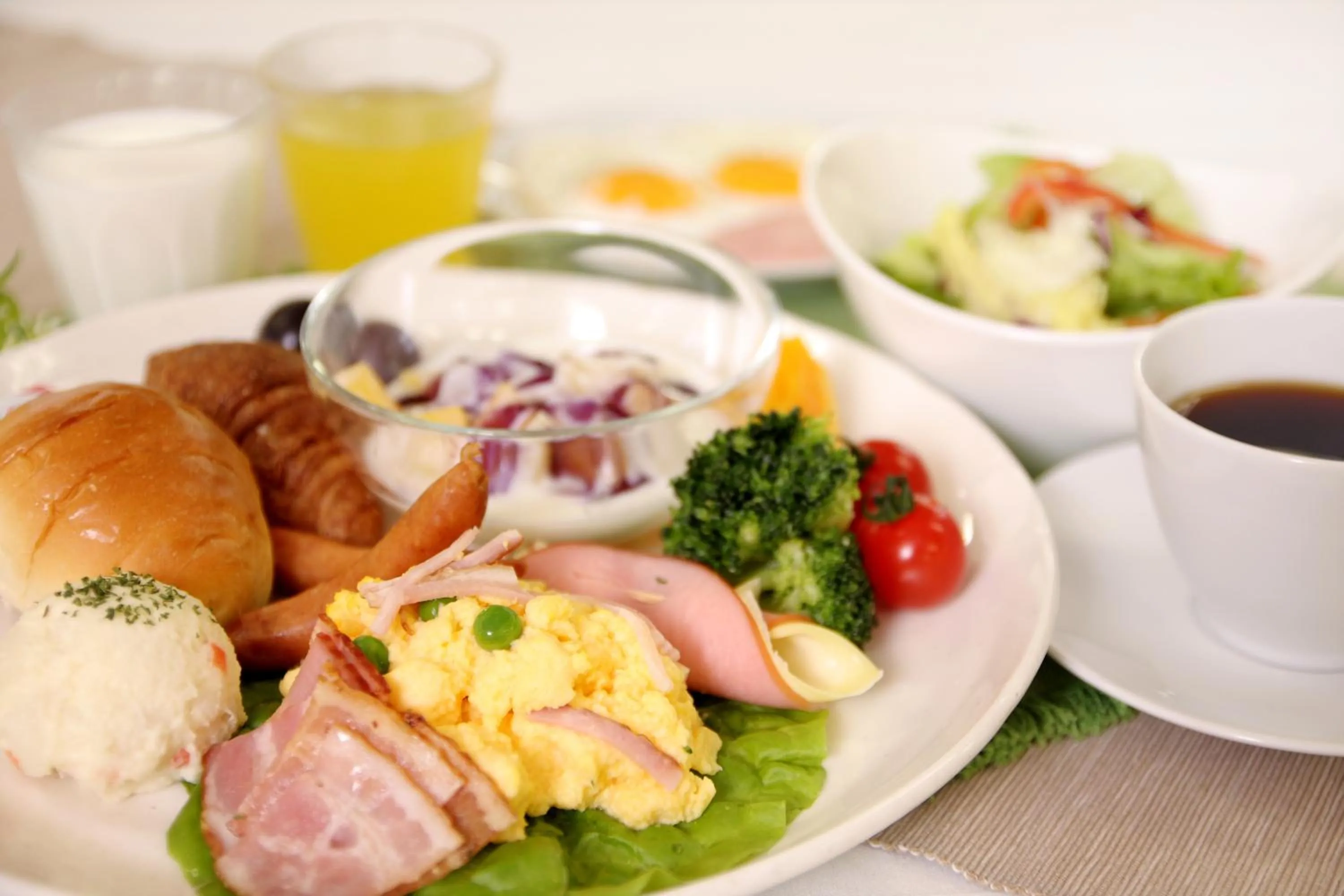 Buffet breakfast in Value The Hotel Higashi Matsushima Yamoto