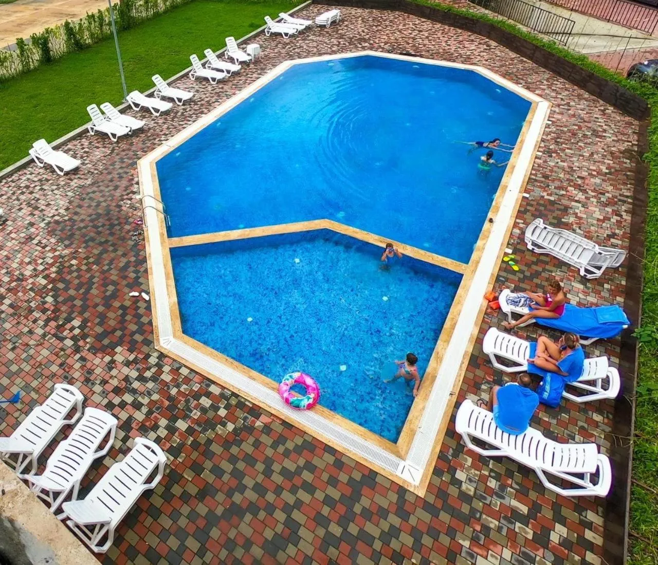 Pool view in Pano Hotel