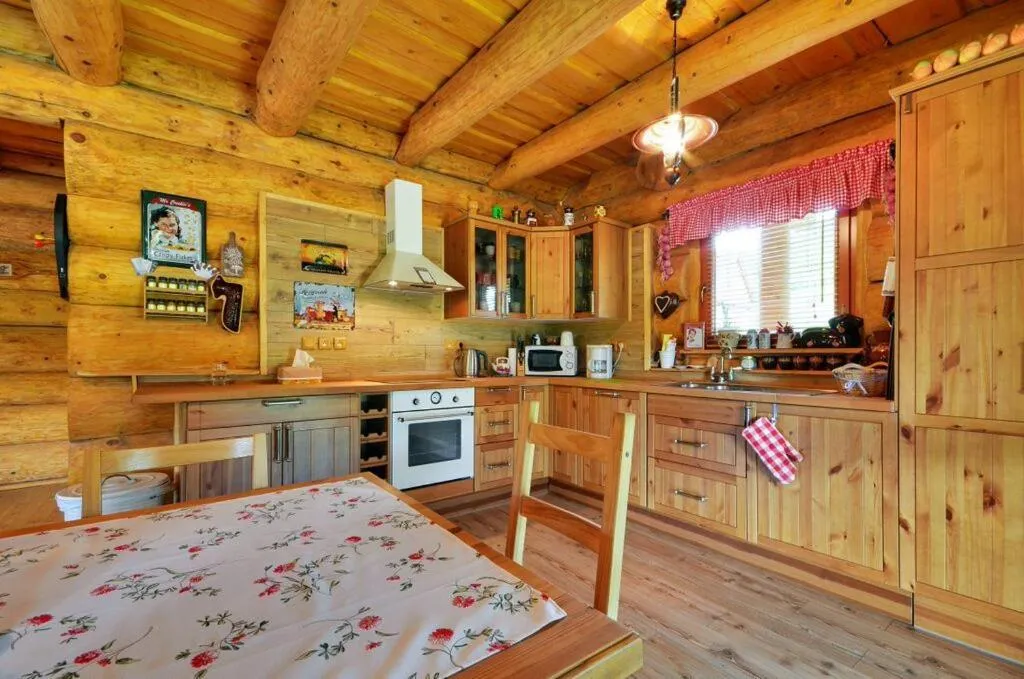Kitchen or kitchenette in Srub Losiny