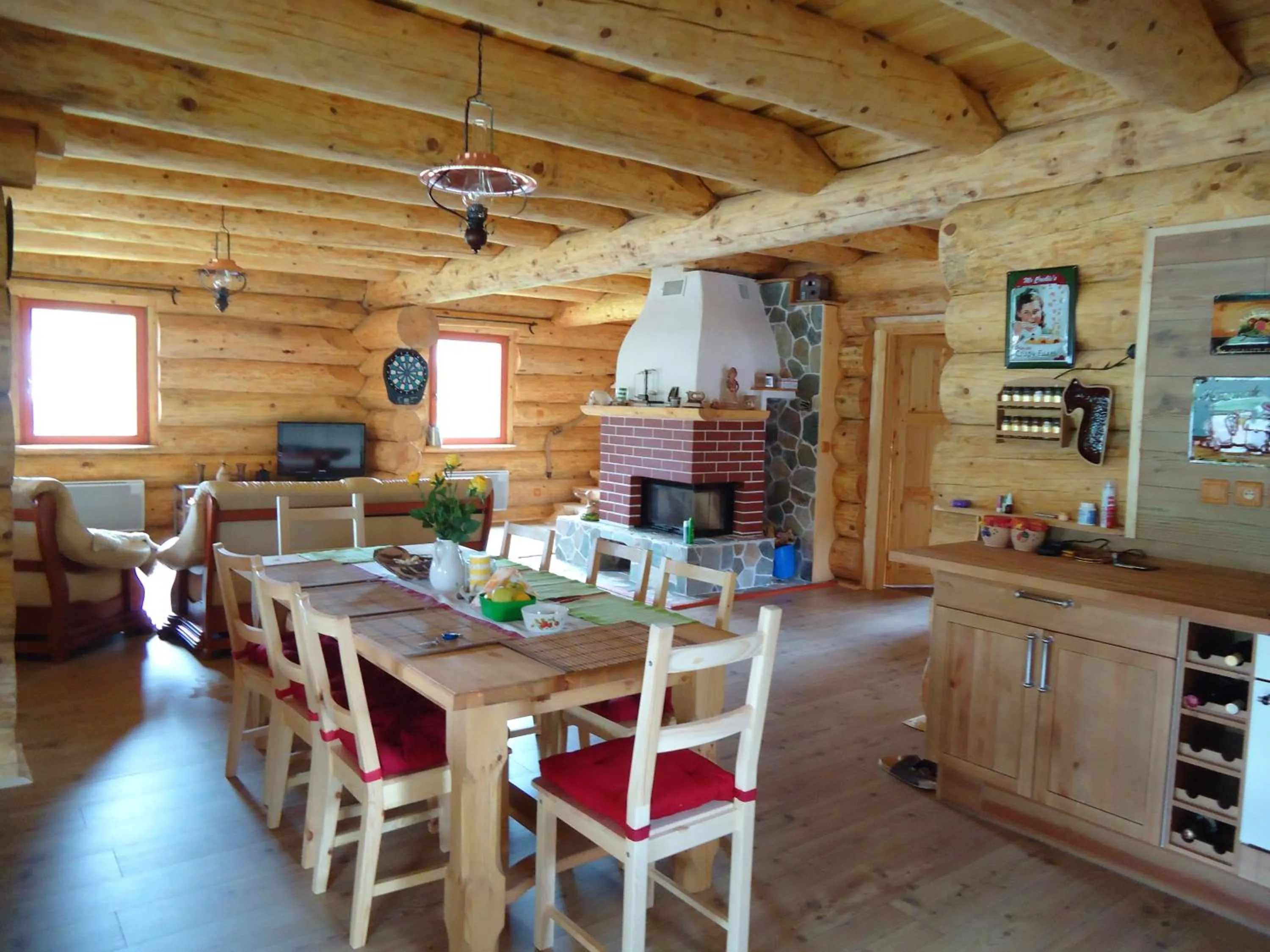Dining area in Srub Losiny