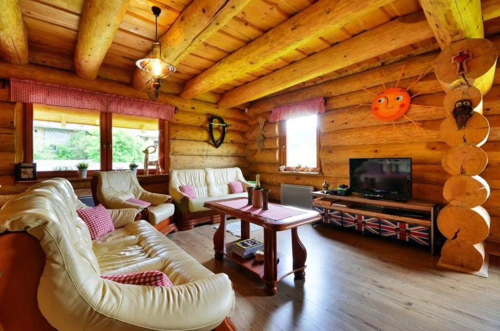 Living room in Srub Losiny